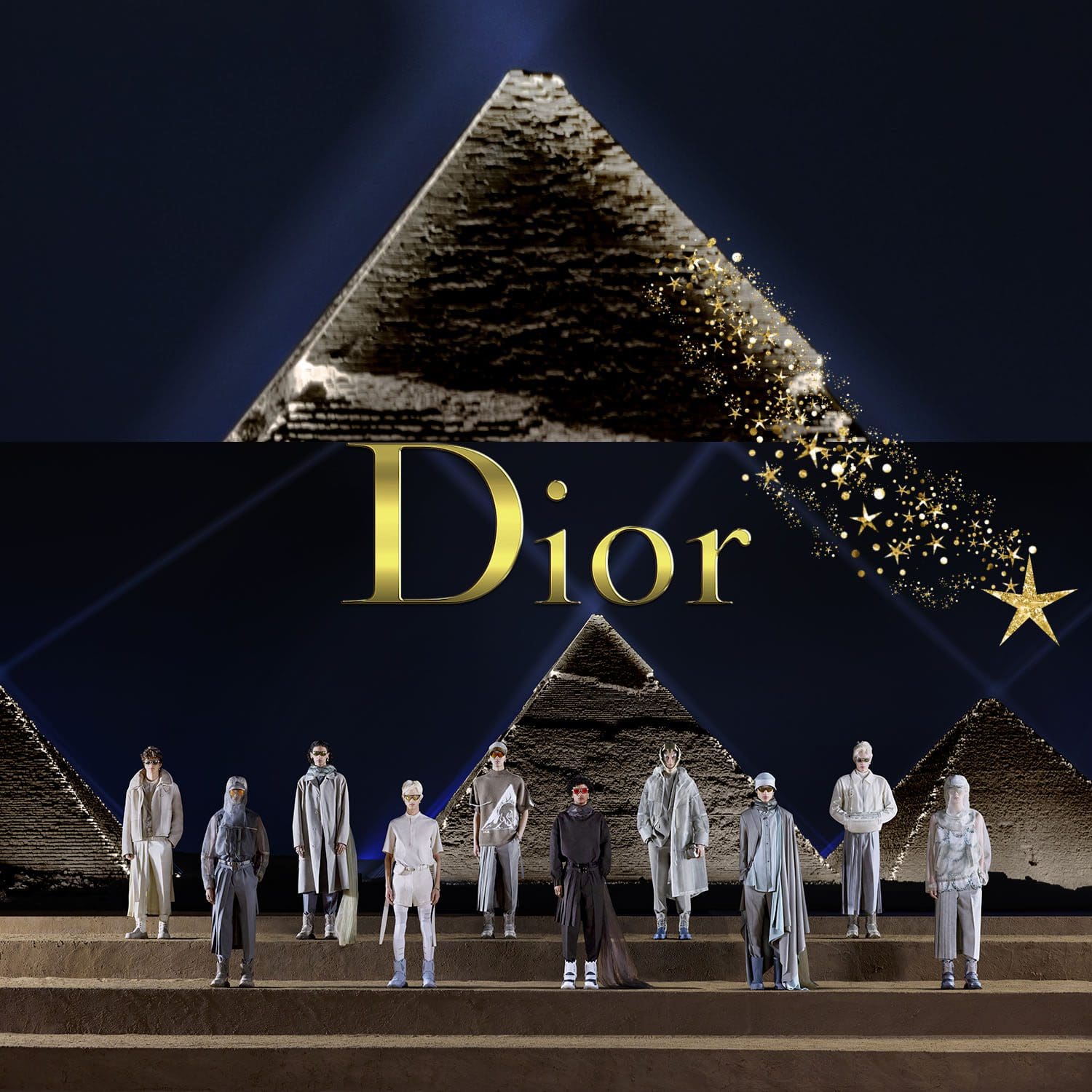 6 Dior Men Egypt Giza Pyramids Pre Fall 2023 Runway Magazine