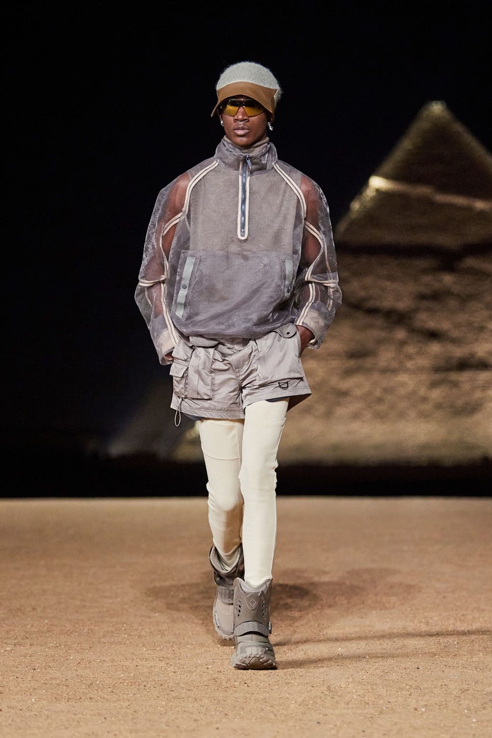 Dior Men Egypt Giza Pyramids Pre Fall 2023 Runway Magazine 35