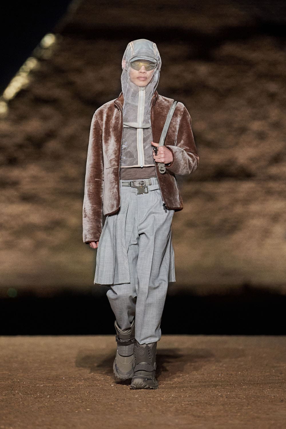 Dior Men Egypt Giza Pyramids Pre Fall 2023 Runway Magazine 57