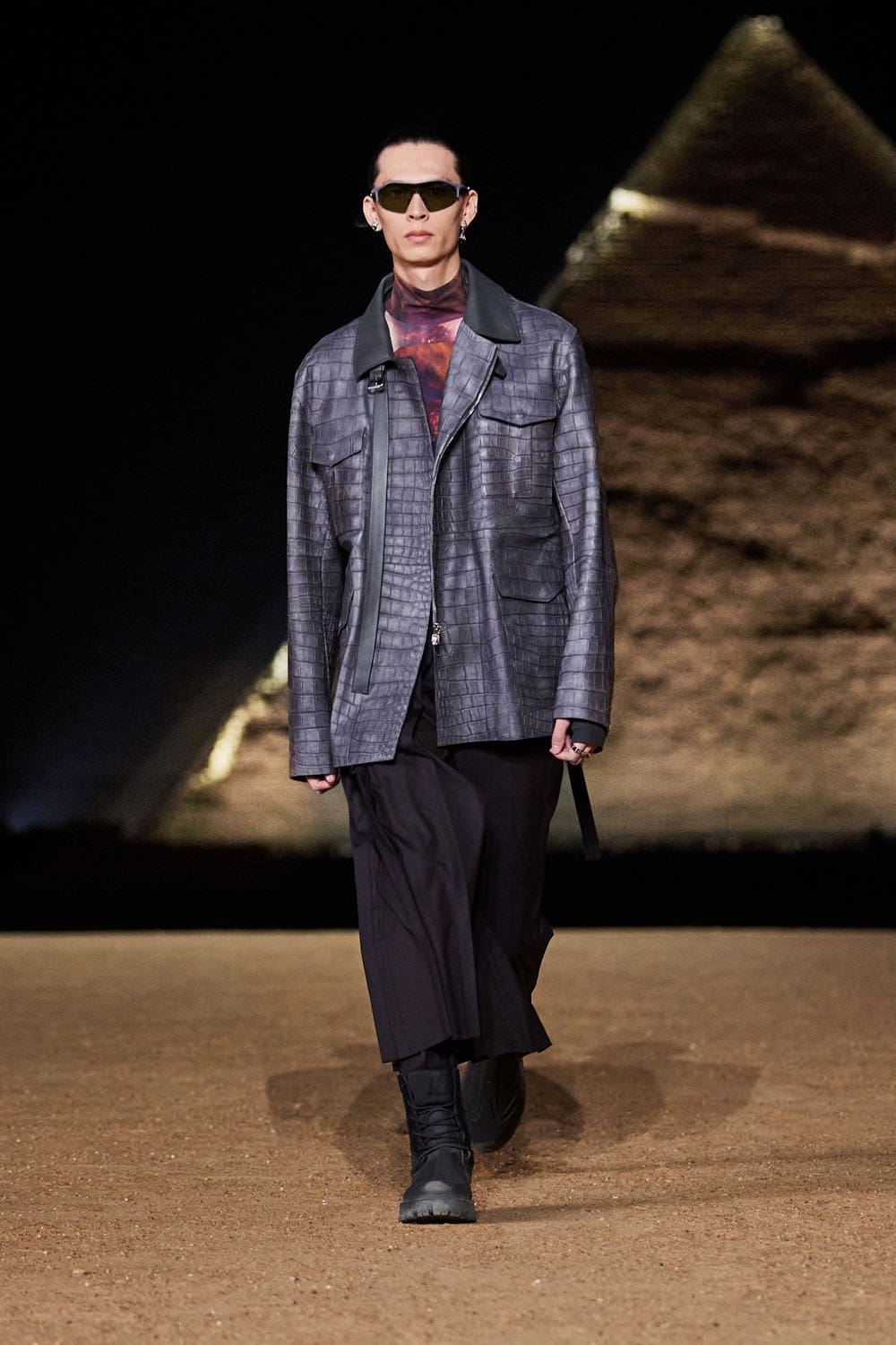 Dior Men Egypt Giza Pyramids Pre Fall 2023 Runway Magazine 71