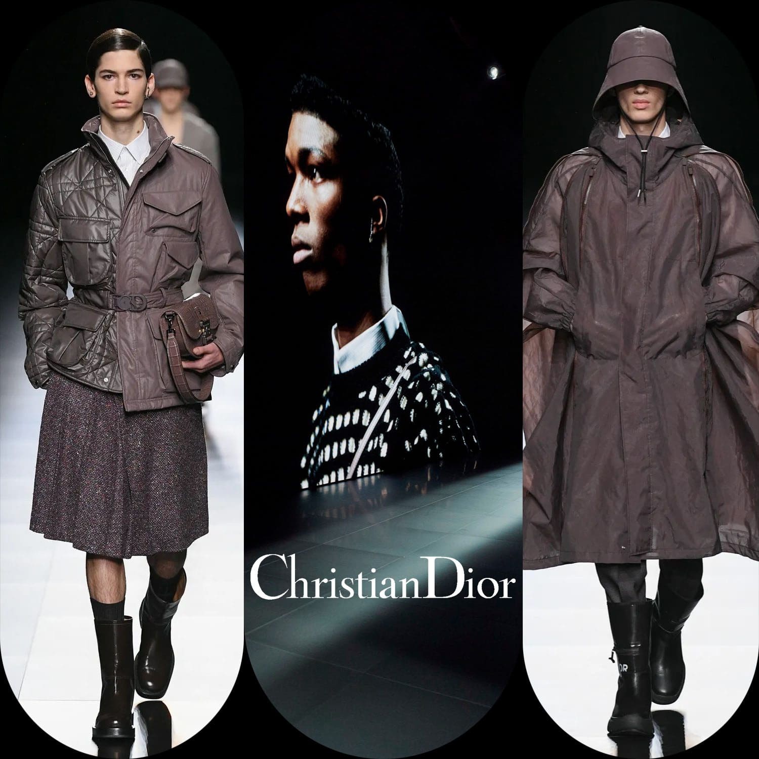 1 Dior Осень Зима 2023 2024 Мужская одежда Runway Журнал