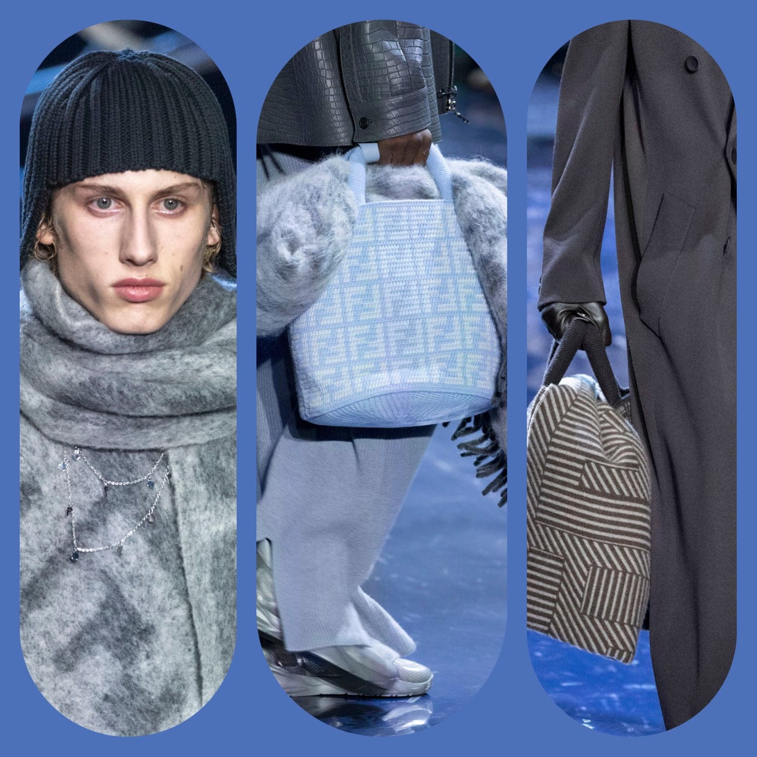 1 Fendi Close Up Fall 2023 2024 Мужская одежда Runway Журнал