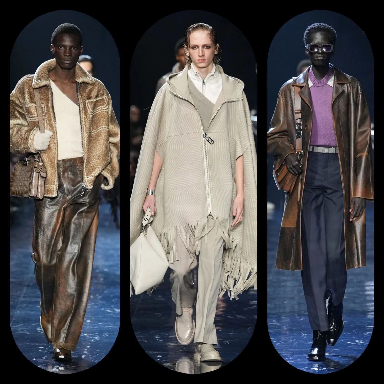 1 Fendi Automne Hiver 2023 2024 Mode Homme Runway Magazine