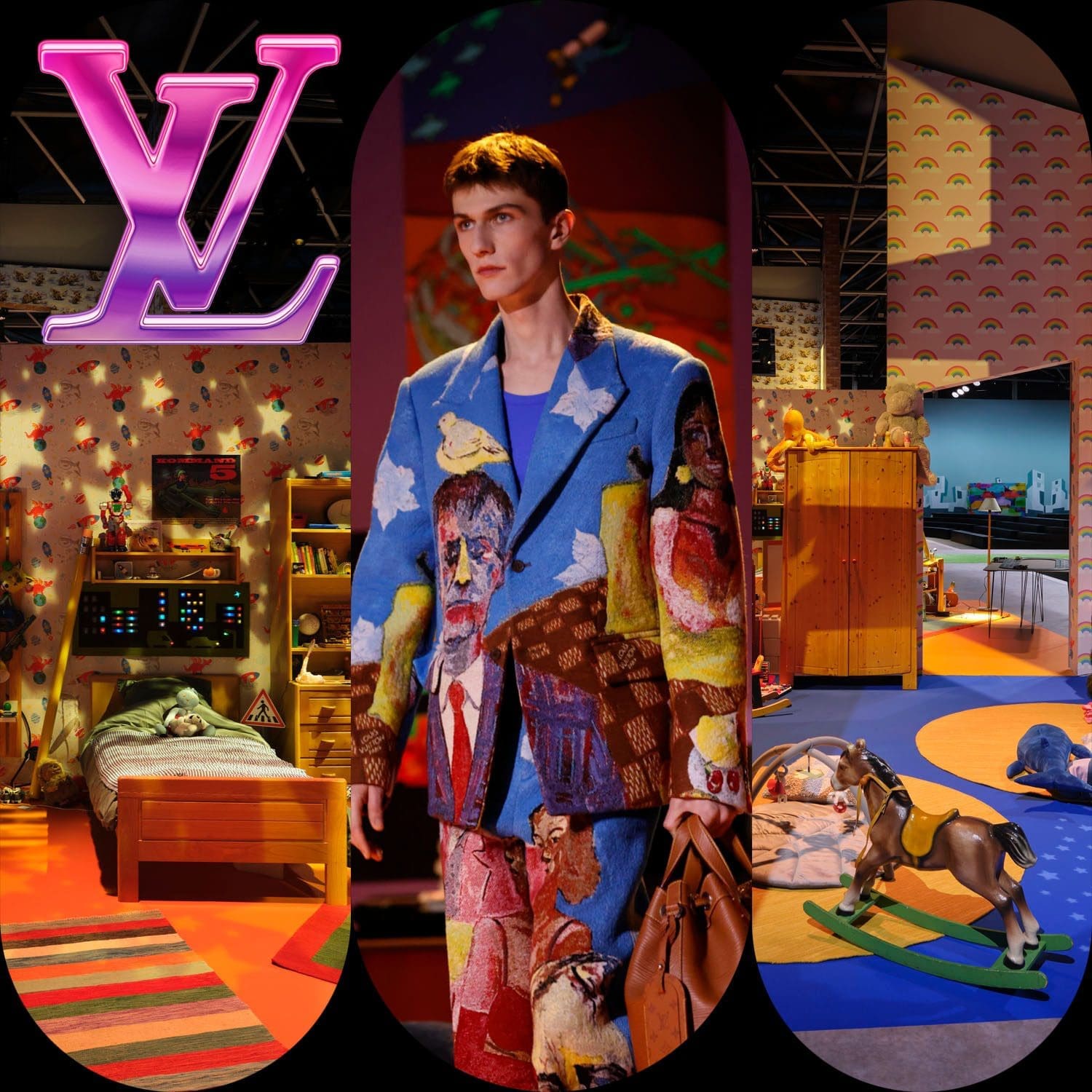1 Louis Vuitton Fall Winter 2023 2024 Мужская одежда Крупным планом Детали Runway Журнал