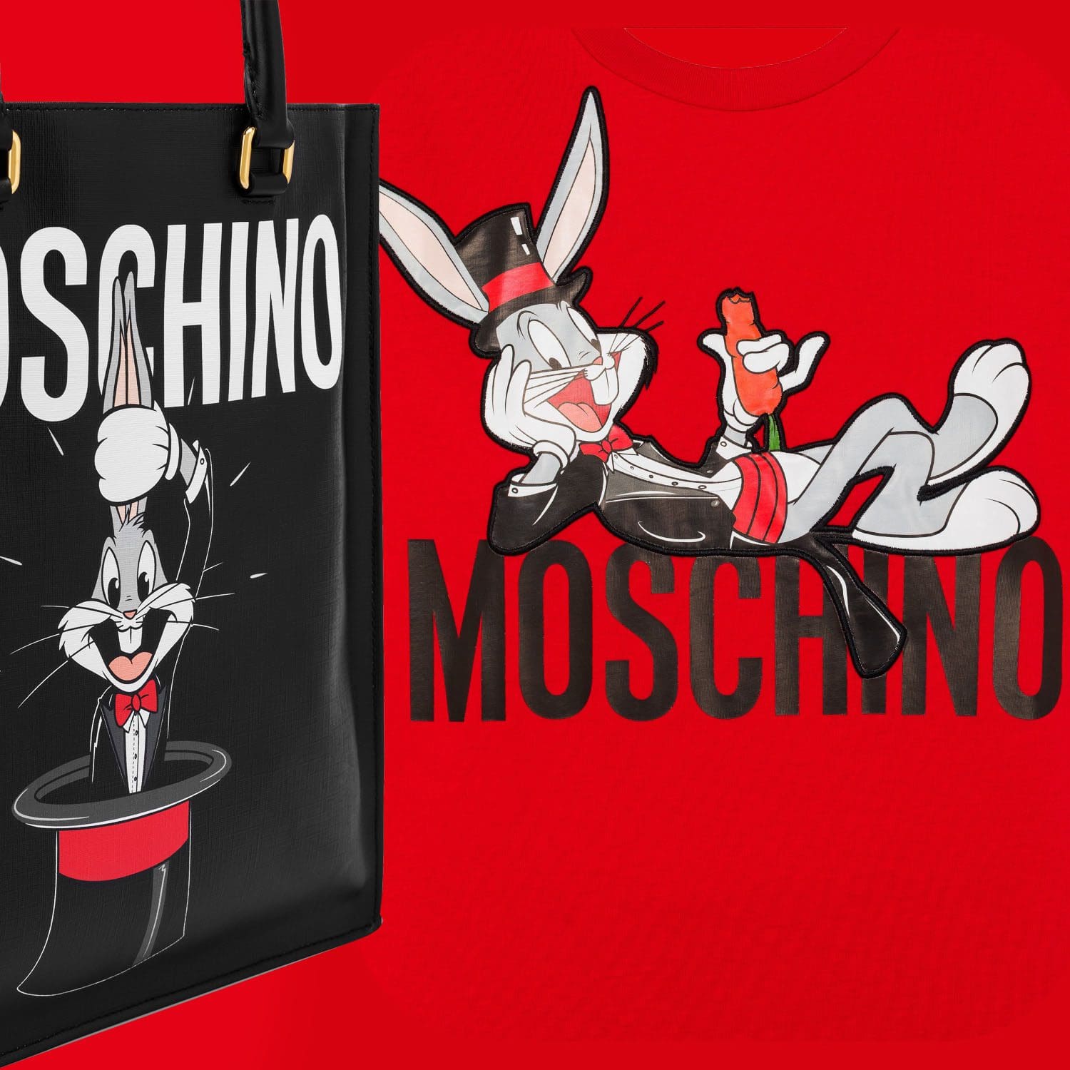 1 Moschino うさぎ年 Bugs Bunny カプセル コレクション