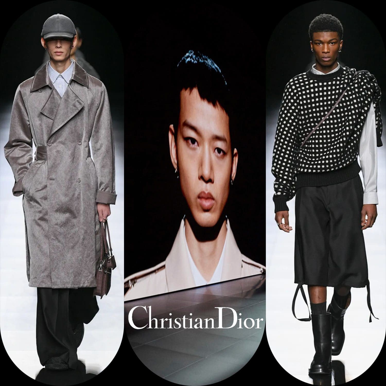 2 Dior Осень Зима 2023 2024 Мужская одежда Runway Журнал