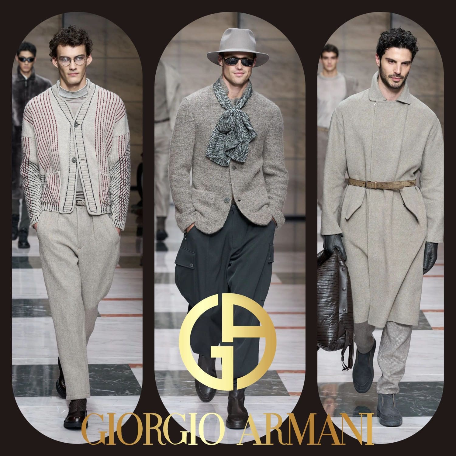 2 Giorgio Armani Automne Hiver 2023 2024 Mode Homme Runway Magazine