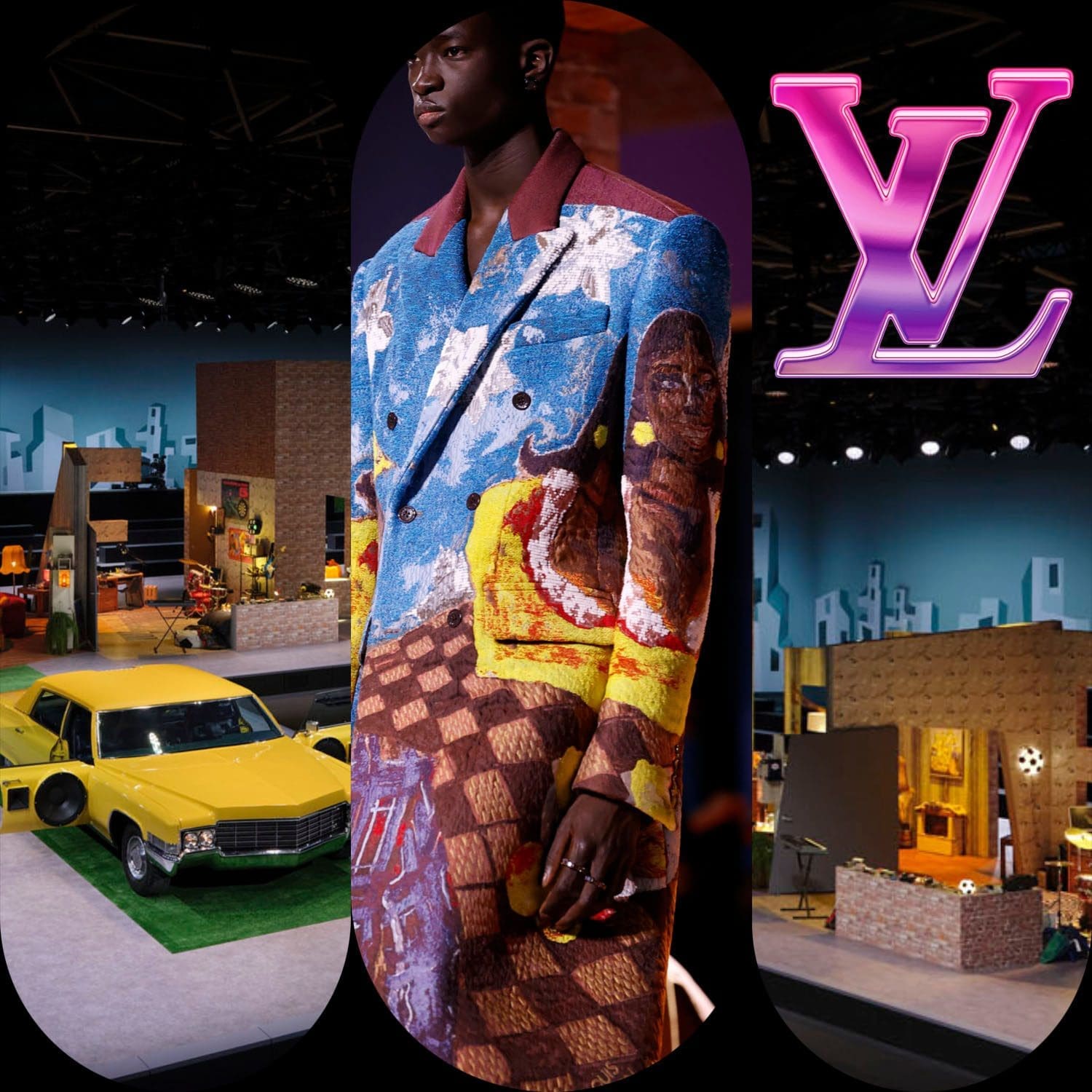 2 Louis Vuitton Fall Winter 2023 2024 Мужская одежда Крупным планом Детали Runway Журнал