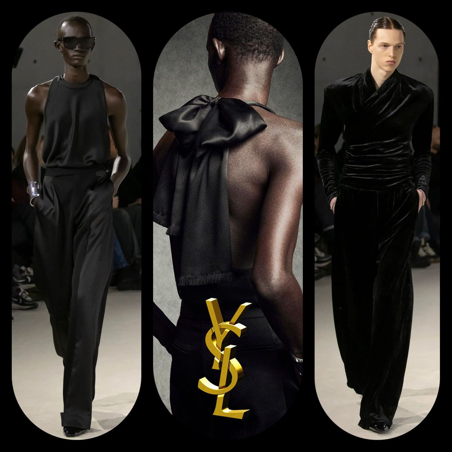 2 Saint Laurent Fall Winter 2023 2024 Menswear Runway Magazine