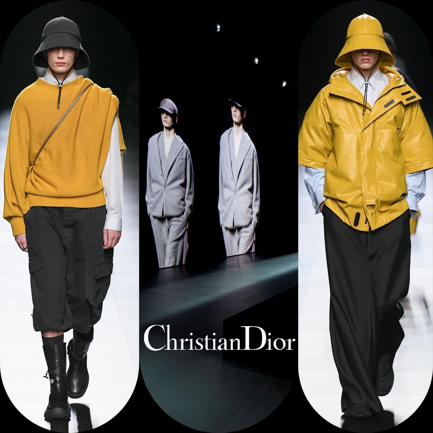 3 Dior Осень Зима 2023 2024 Мужская одежда Runway Журнал