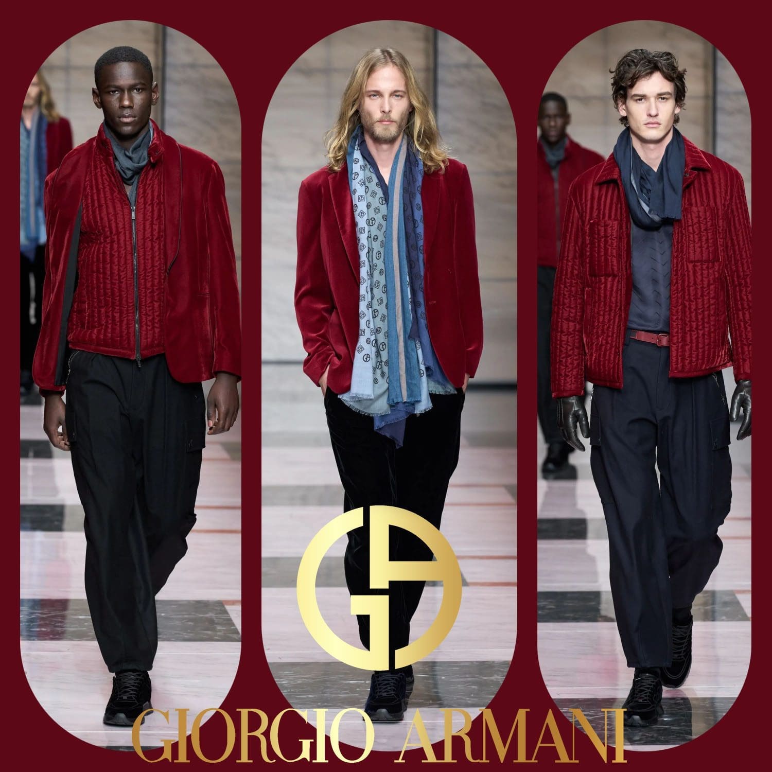 3 Giorgio Armani Automne Hiver 2023 2024 Mode Homme Runway Magazine