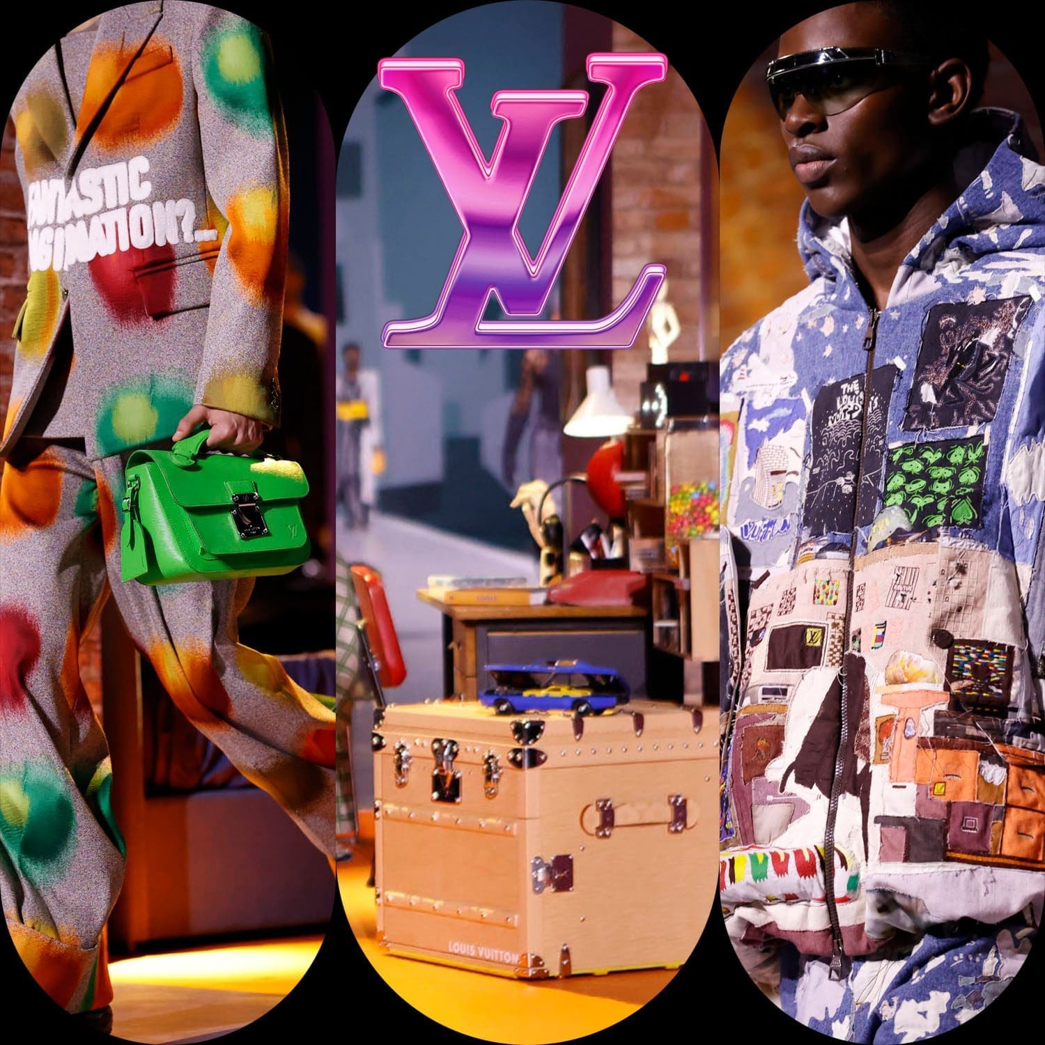 4 Louis Vuitton Fall Winter 2023 2024 Мужская одежда Крупным планом Детали Runway Журнал