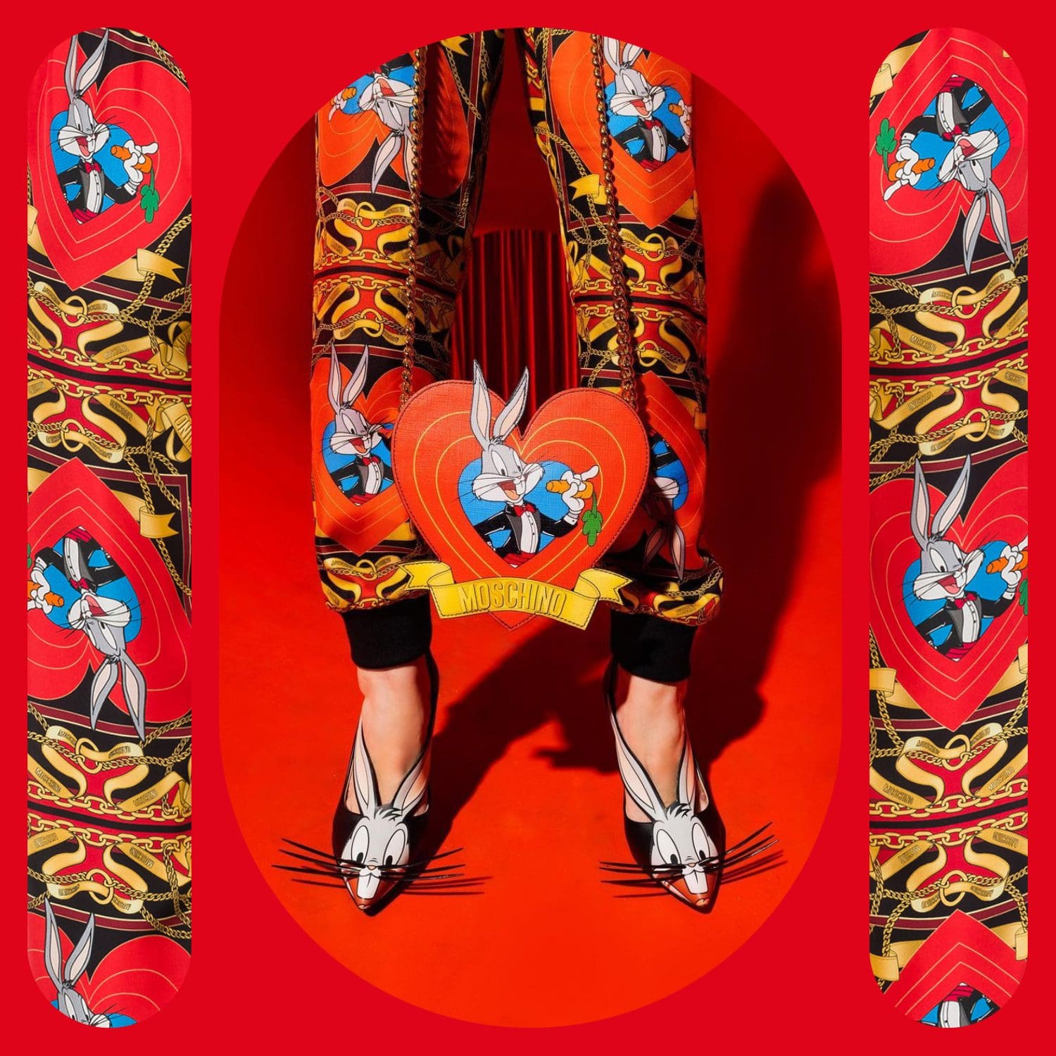 4 Moschino うさぎ年 Bugs Bunny カプセル コレクション