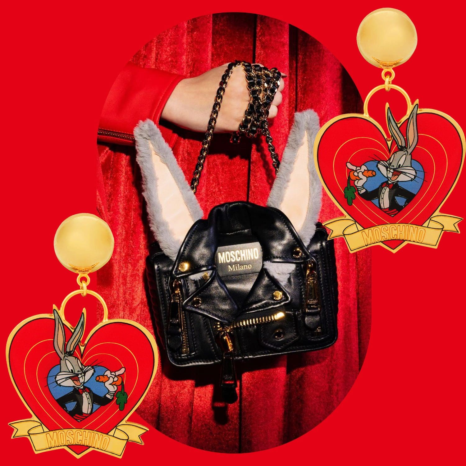 5 Moschino うさぎ年 Bugs Bunny カプセル コレクション