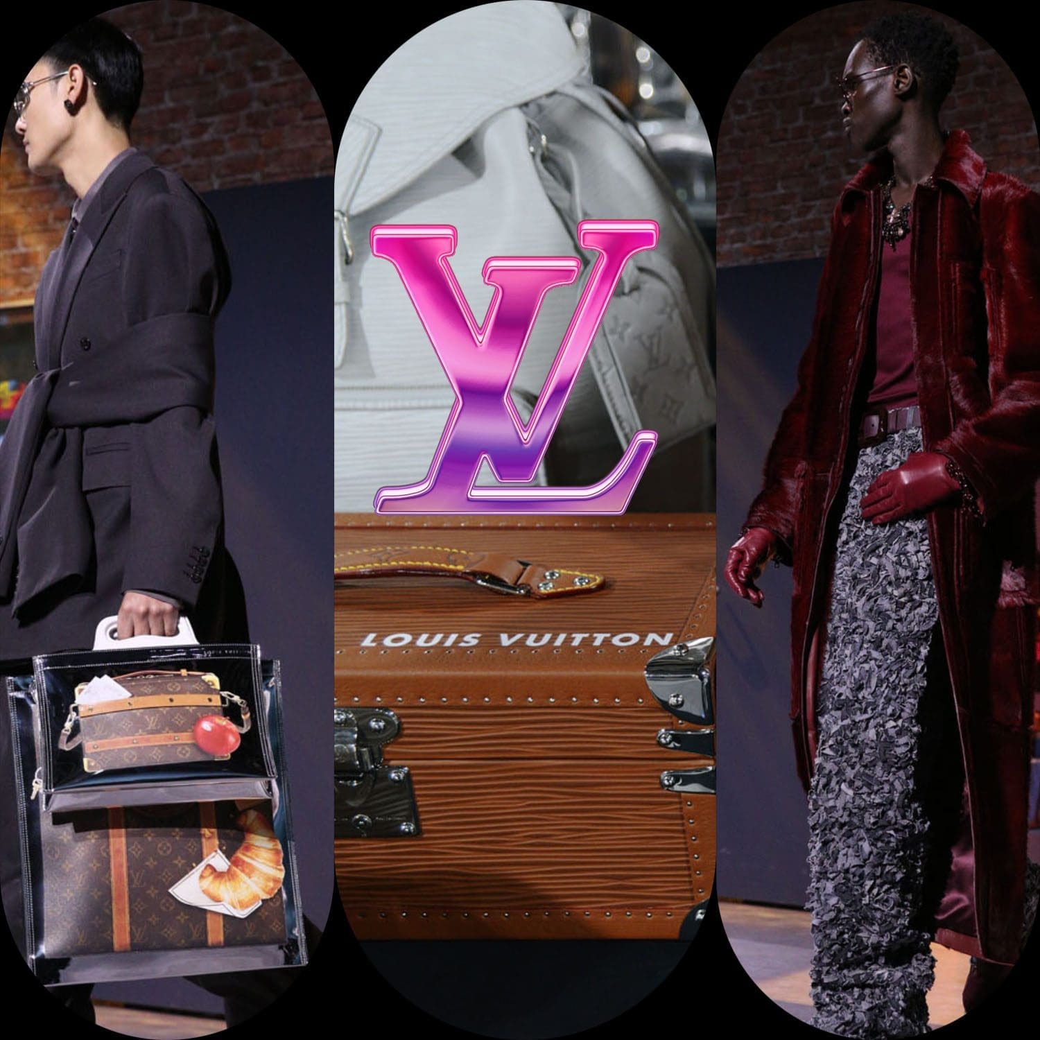 6 Louis Vuitton Fall Winter 2023 2024 Мужская одежда Крупным планом Детали Runway Журнал