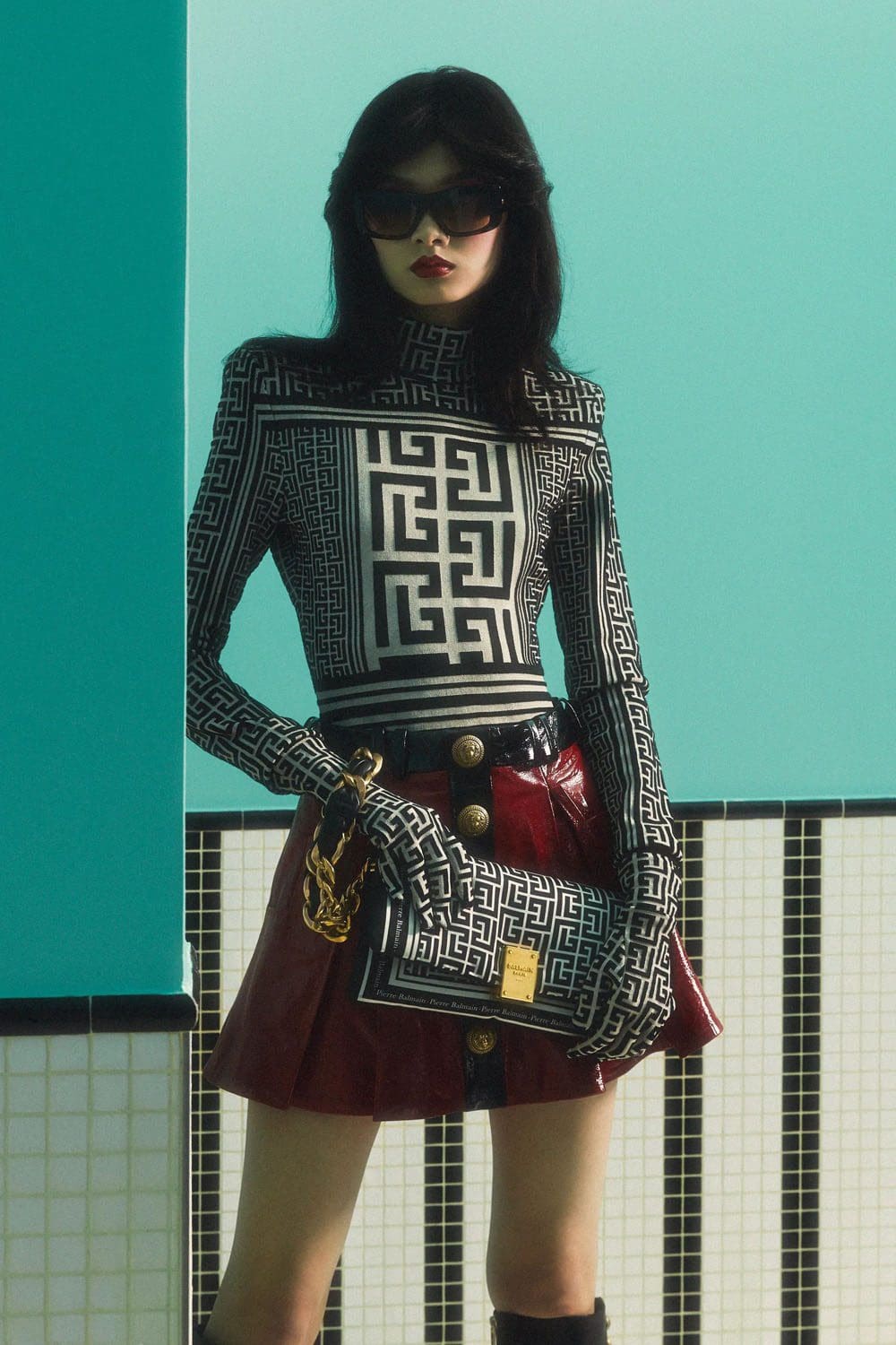 Balmain antes del otoño de 2023 Runway Magazine 111