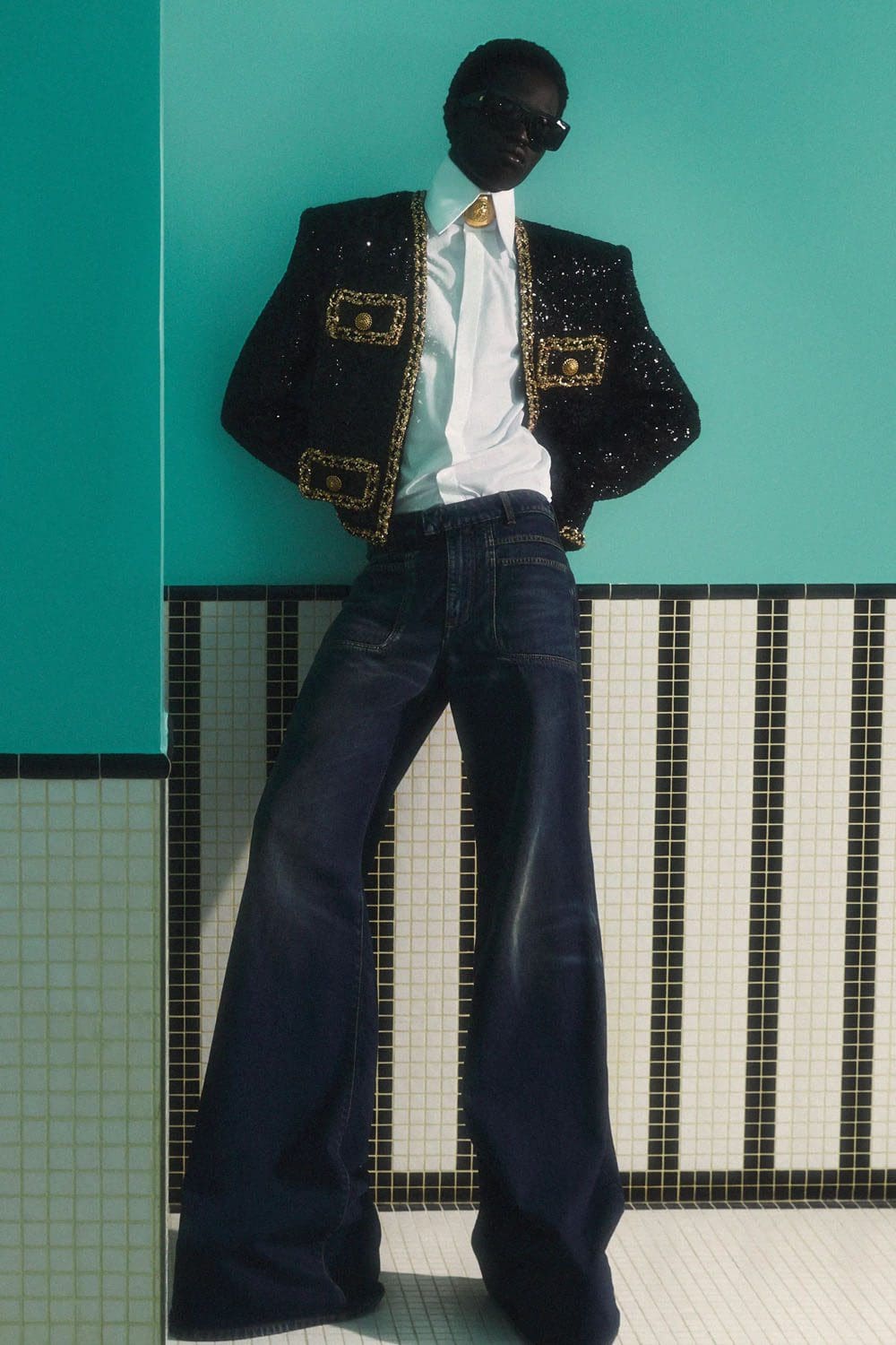 Balmain antes del otoño de 2023 Runway Magazine 43