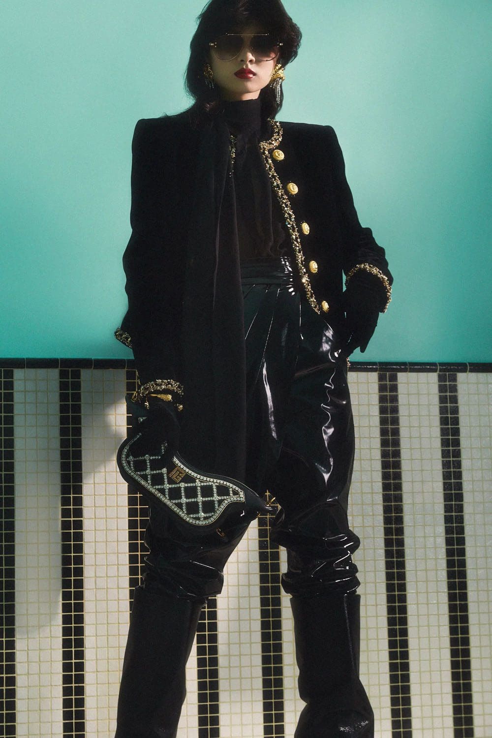 Balmain antes del otoño de 2023 Runway Magazine 77