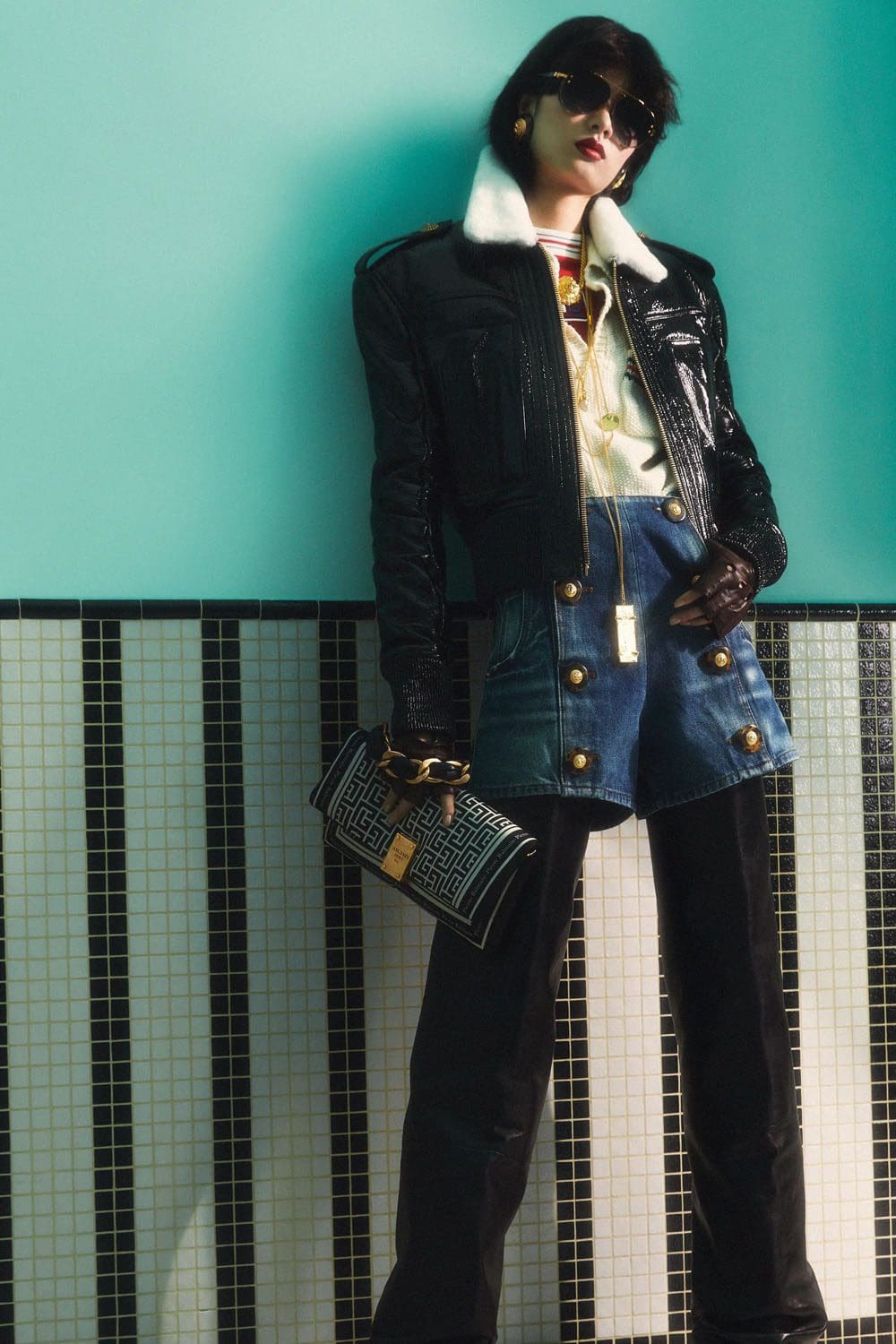 Balmain antes del otoño de 2023 Runway Magazine 98