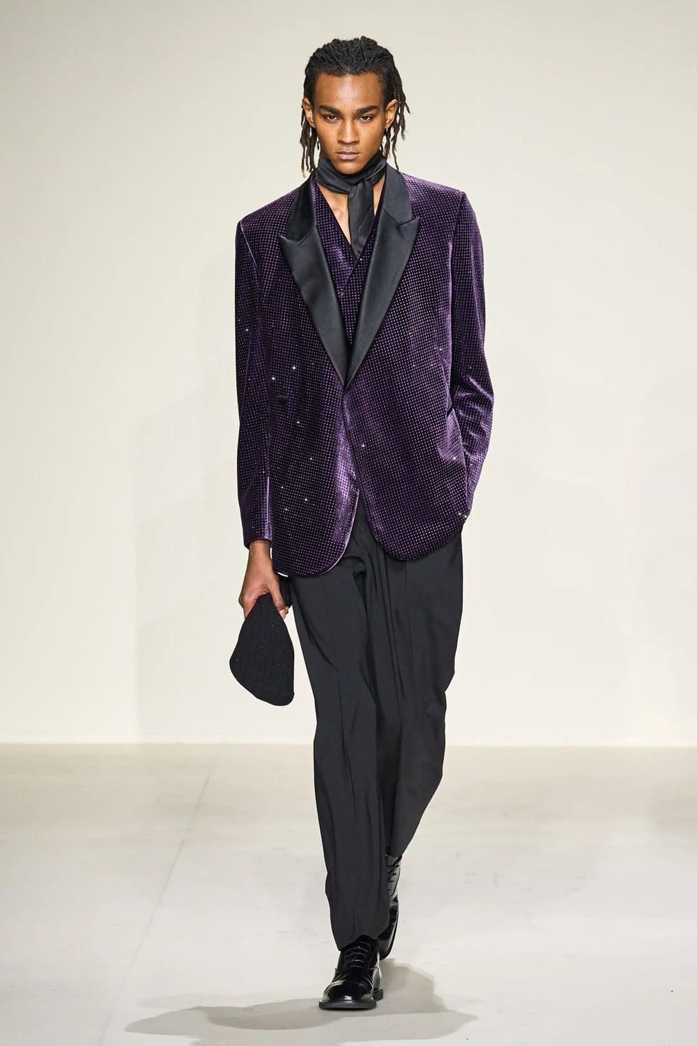 Emporio Armani 2023 秋冬 2024 男装 Runway 100杂志