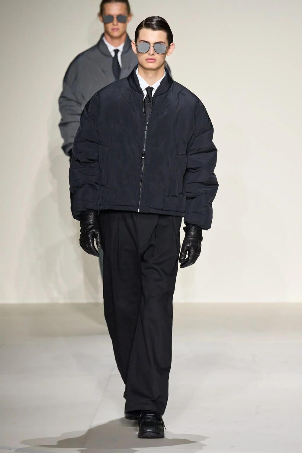 Emporio Armani Herbst Winter 2023 2024 Herrenmode Runway 30 Magazin