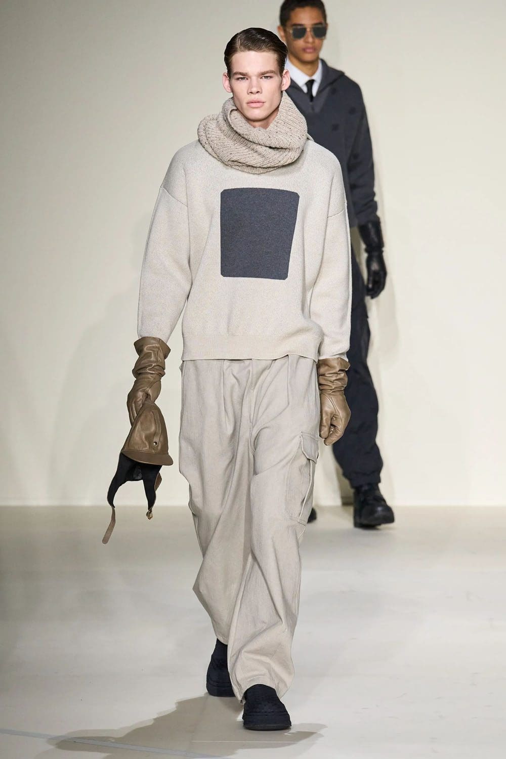 Emporio Armani 2023 秋冬 2024 男装 Runway 33杂志