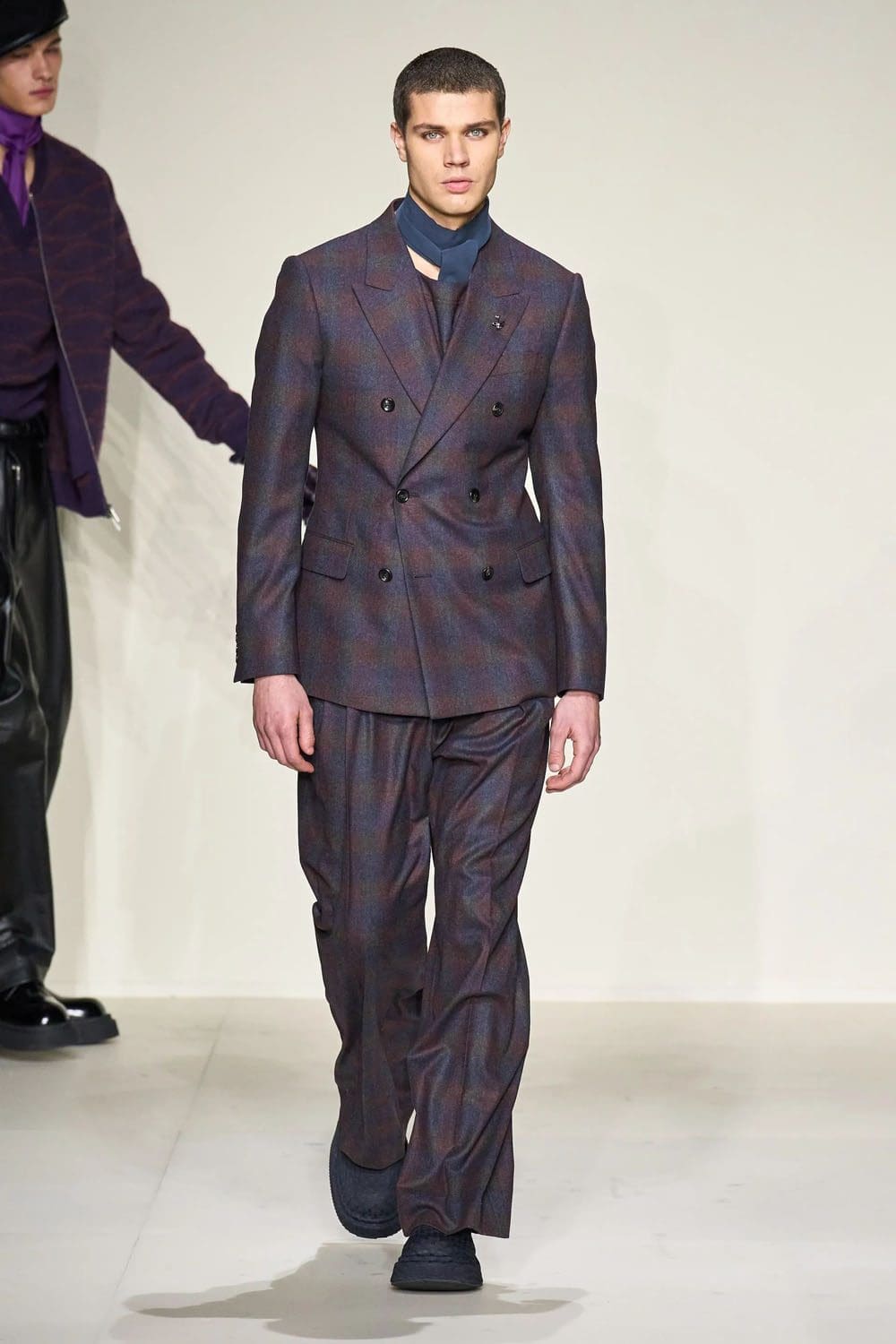 Emporio Armani 2023 秋冬 2024 男装 Runway 57杂志