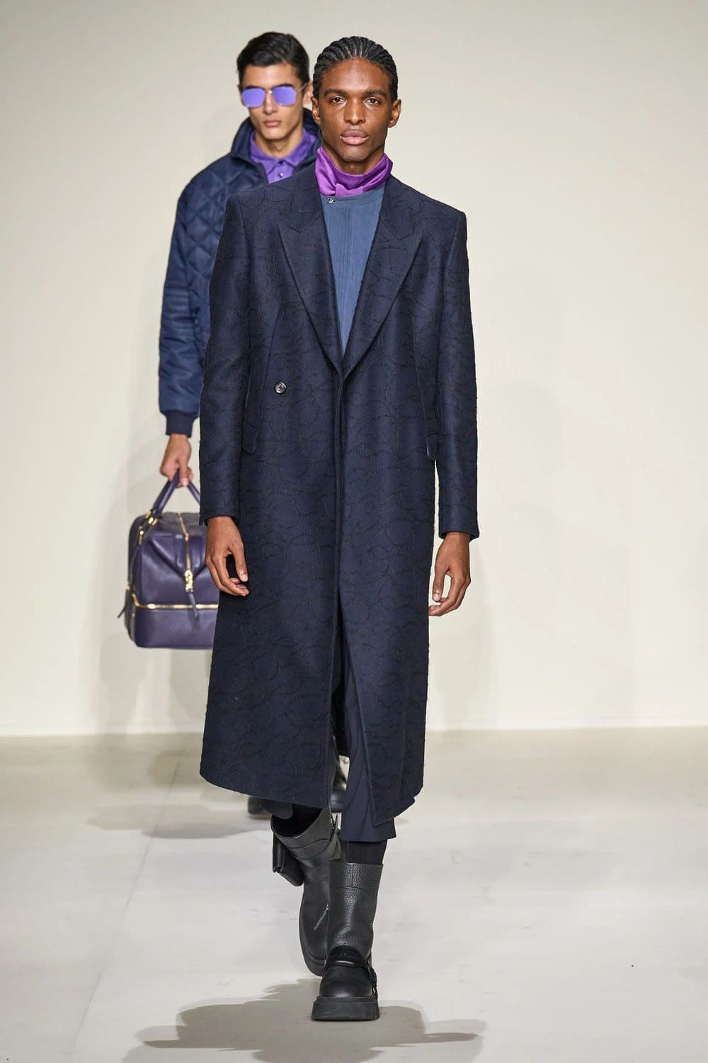 Emporio Armani 2023 秋冬 2024 男装 Runway 64杂志