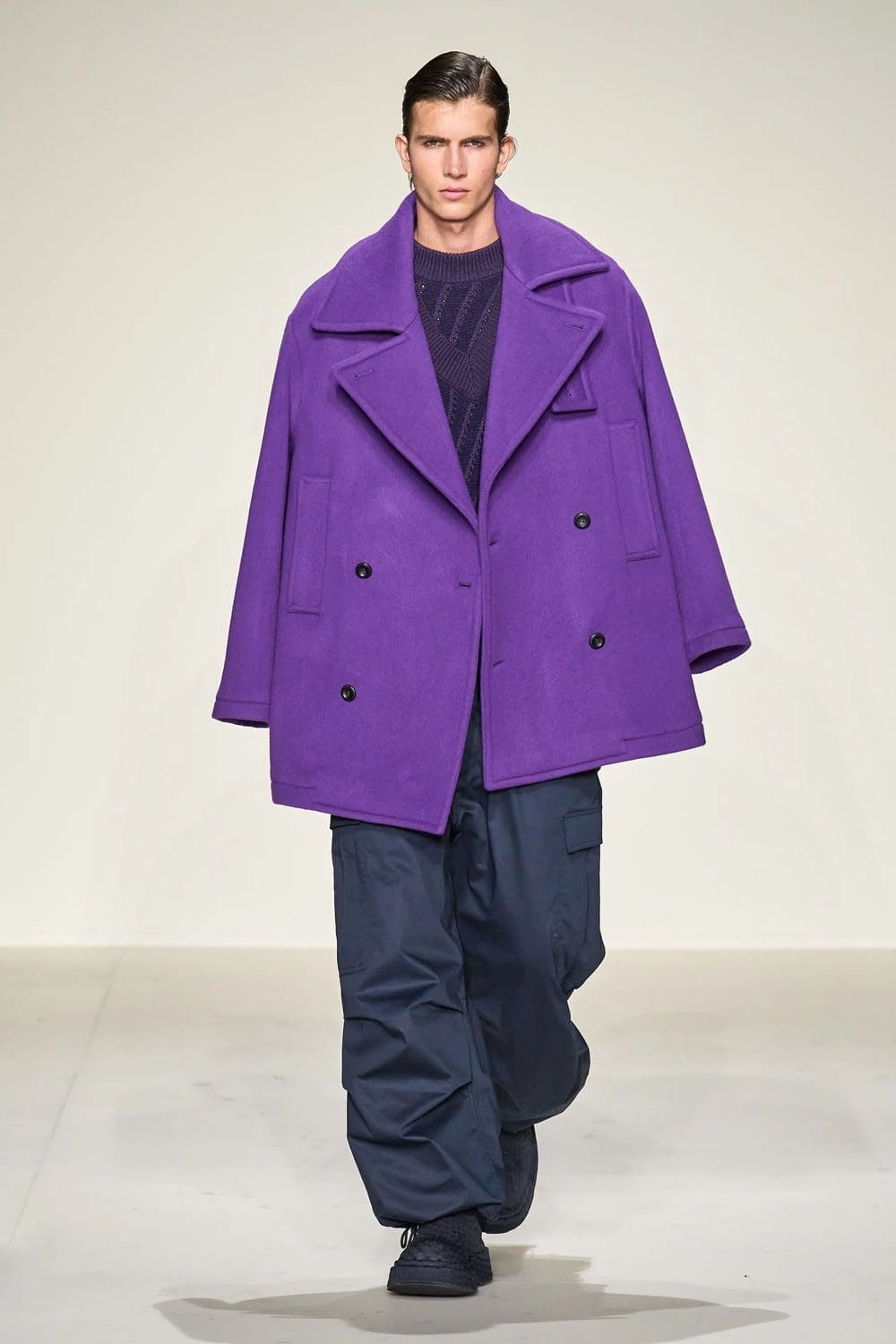 Emporio Armani 2023 秋冬 2024 男装 Runway 68杂志