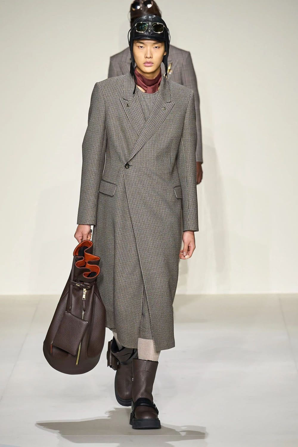 Emporio Armani 2023 秋冬 2024 男装 Runway 7杂志