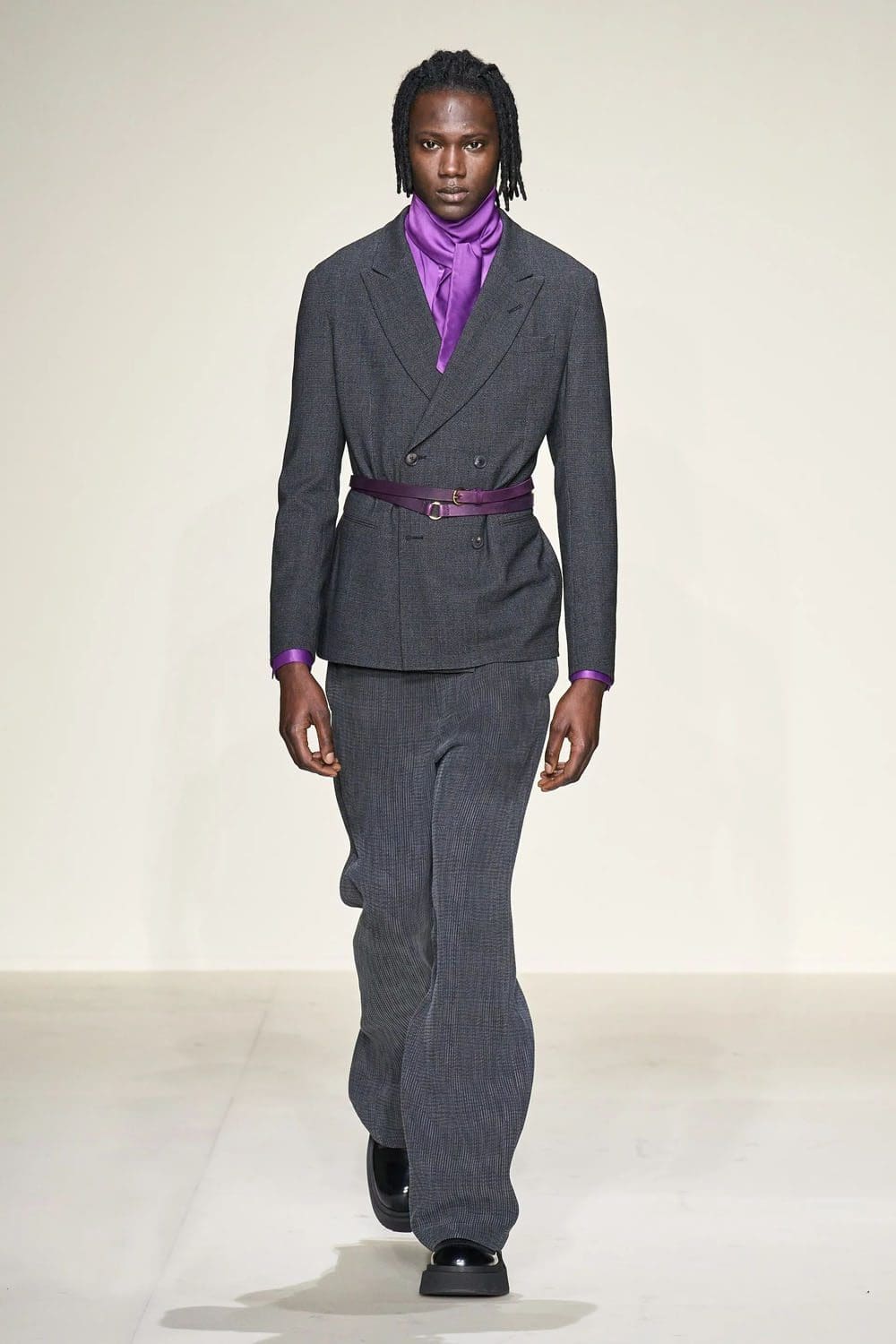 Emporio Armani 2023 秋冬 2024 男装 Runway 71杂志
