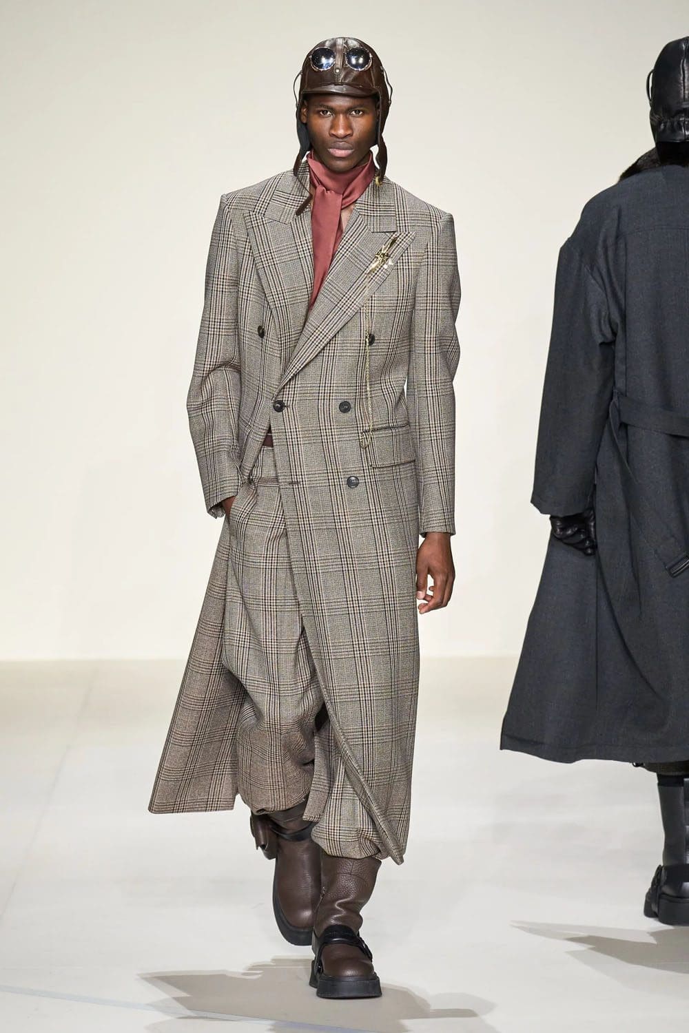 Emporio Armani 2023 秋冬 2024 男装 Runway 8杂志