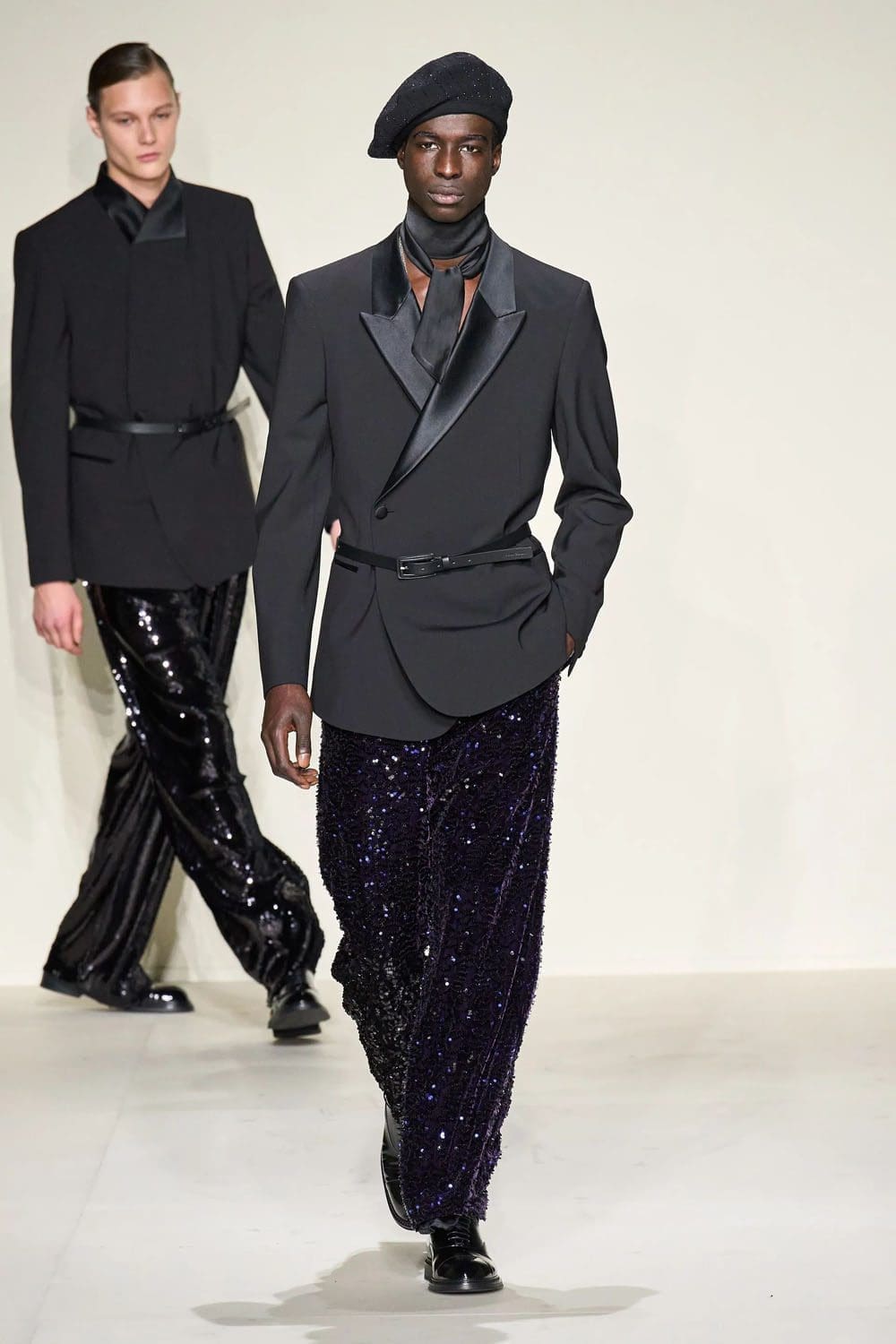 Emporio Armani 2023 秋冬 2024 男装 Runway 92杂志