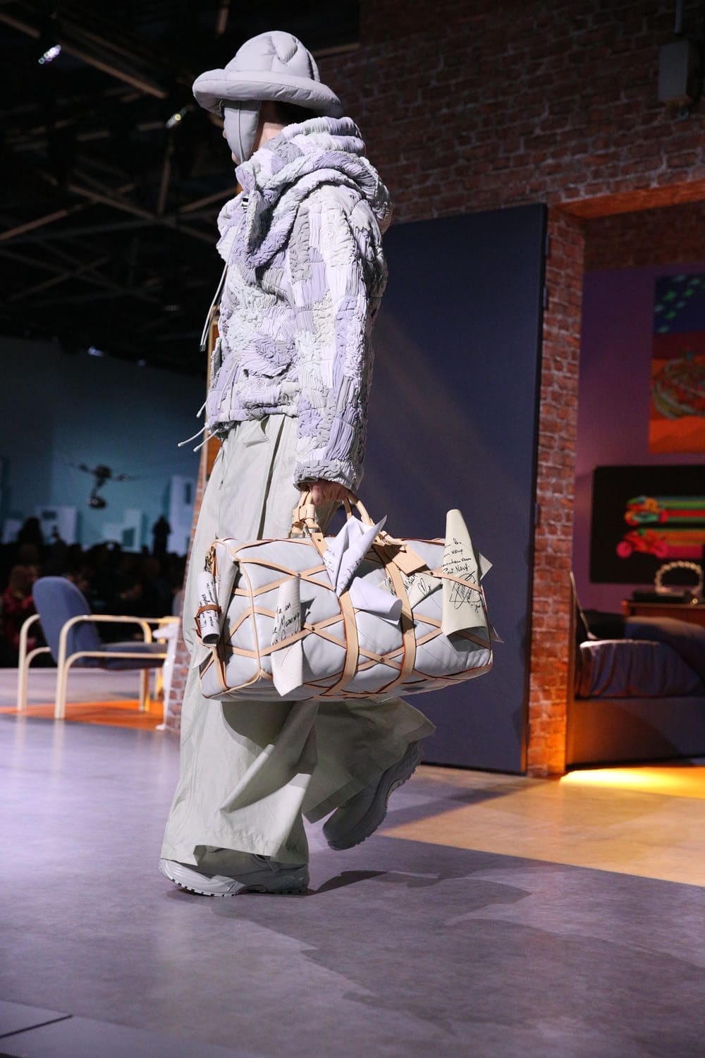 Louis Vuitton Осень Зима 2023 2024 Мужская Одежда Крупным Планом Детали Runway Журнал 19