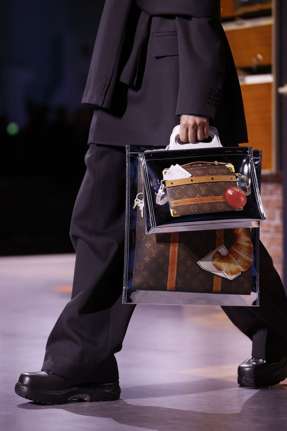 Louis Vuitton Осень Зима 2023 2024 Мужская Одежда Крупным Планом Детали Runway Журнал 54