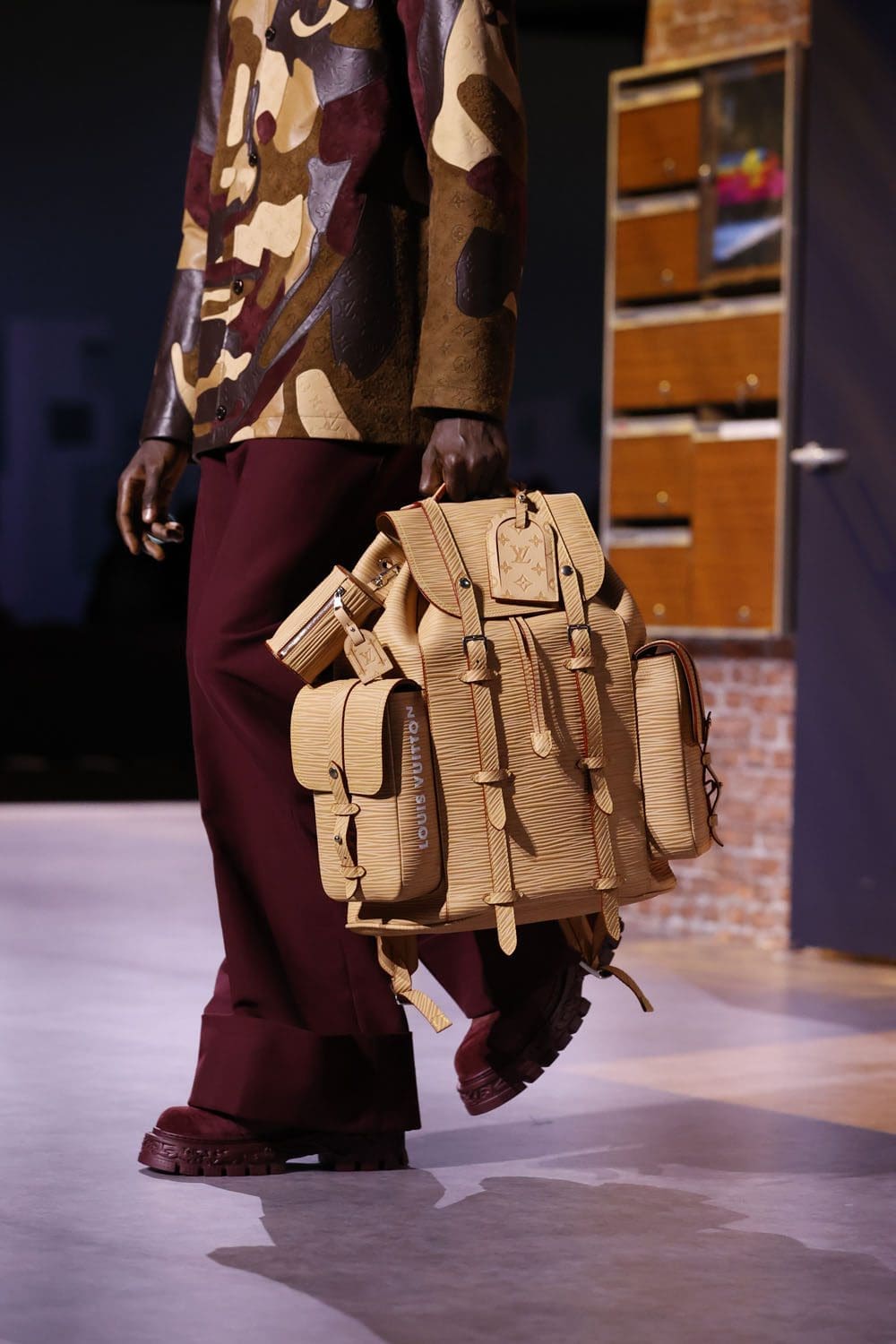 Louis Vuitton Осень Зима 2023 2024 Мужская Одежда Крупным Планом Детали Runway Журнал 64