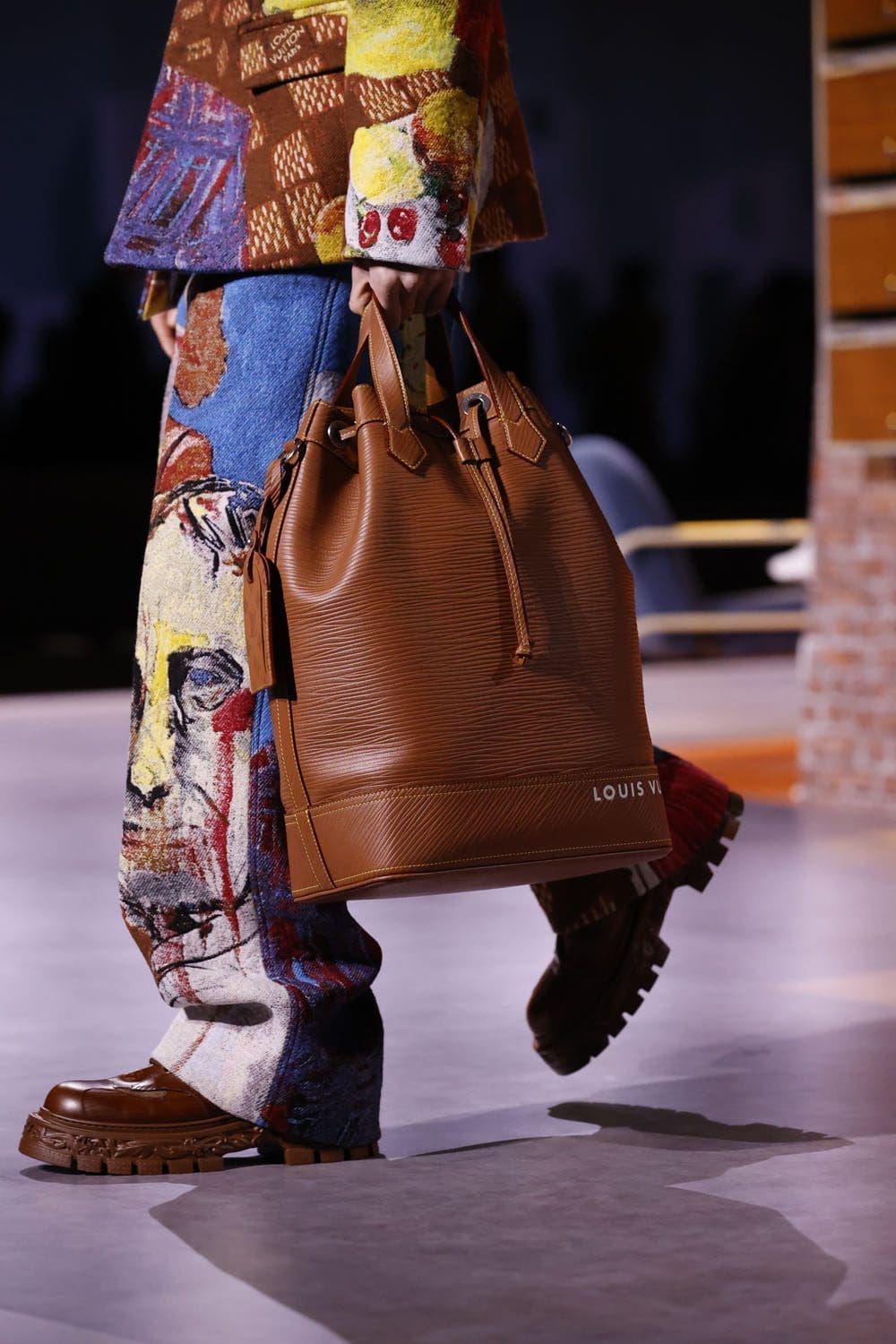 Louis Vuitton Осень Зима 2023 2024 Мужская Одежда Крупным Планом Детали Runway Журнал 66