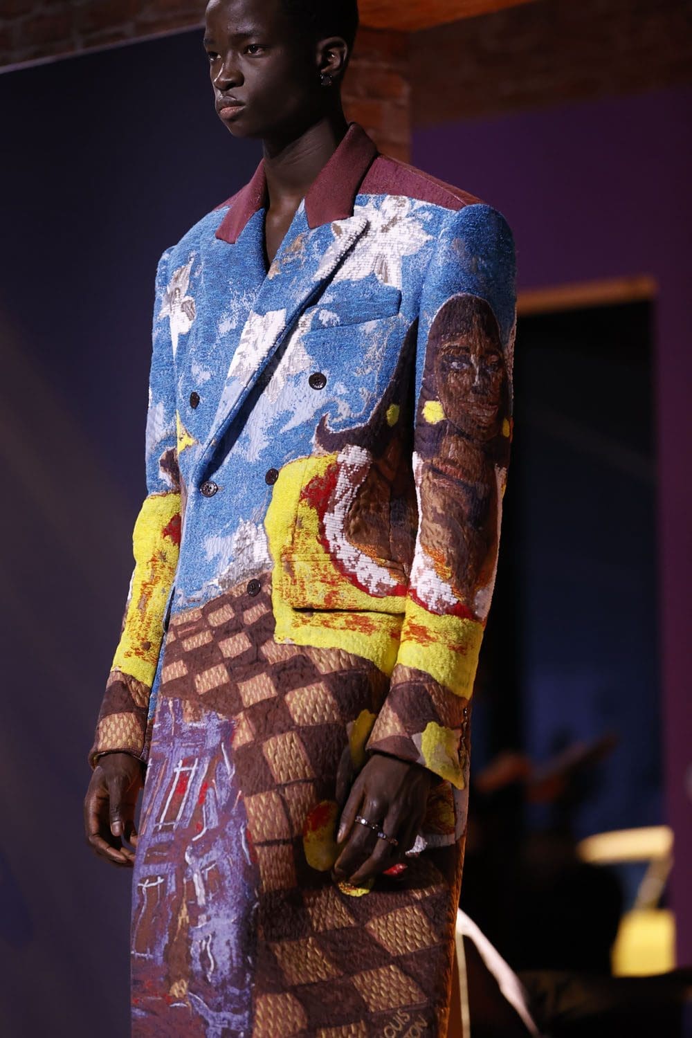 Louis Vuitton Осень Зима 2023 2024 Мужская Одежда Крупным Планом Детали Runway Журнал 67