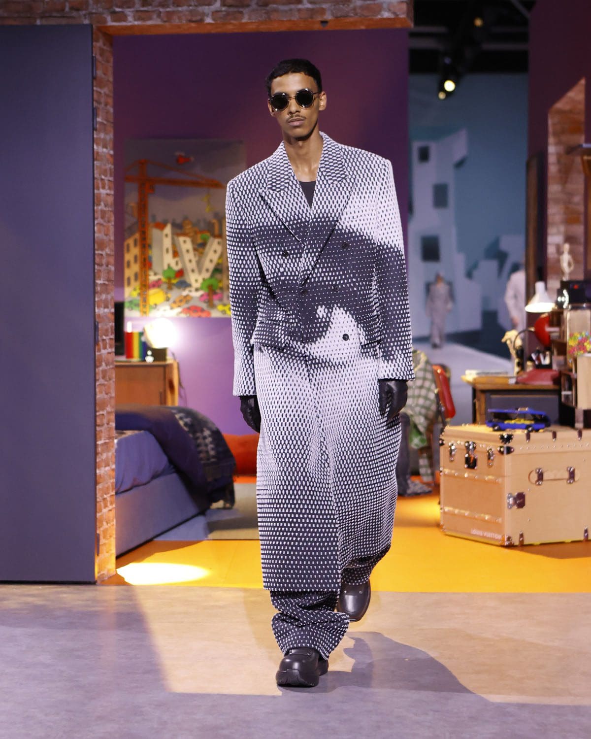 Louis Vuitton outono inverno 2023 2024 moda masculina Runway Revista 10