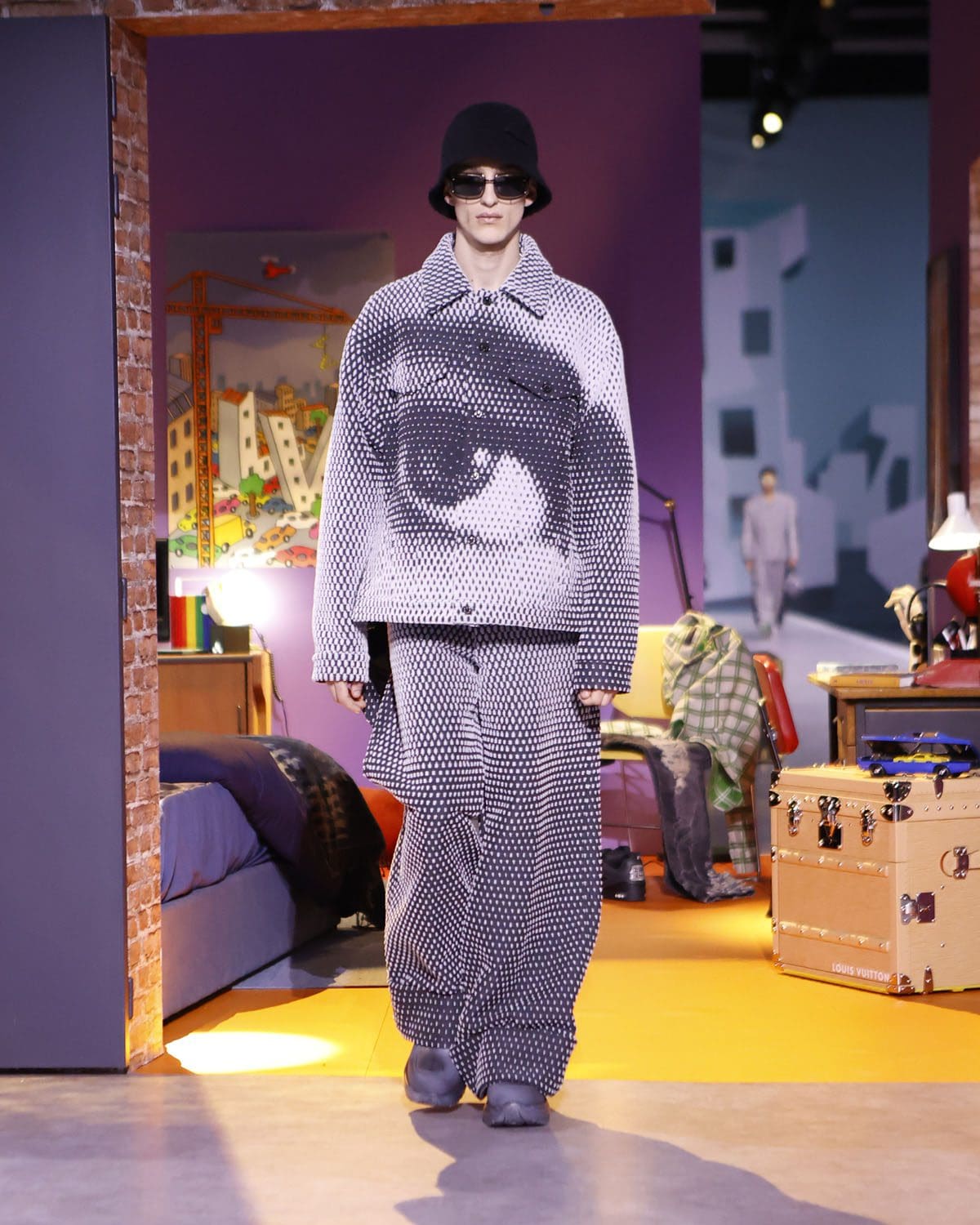 Louis Vuitton outono inverno 2023 2024 moda masculina Runway Revista 13