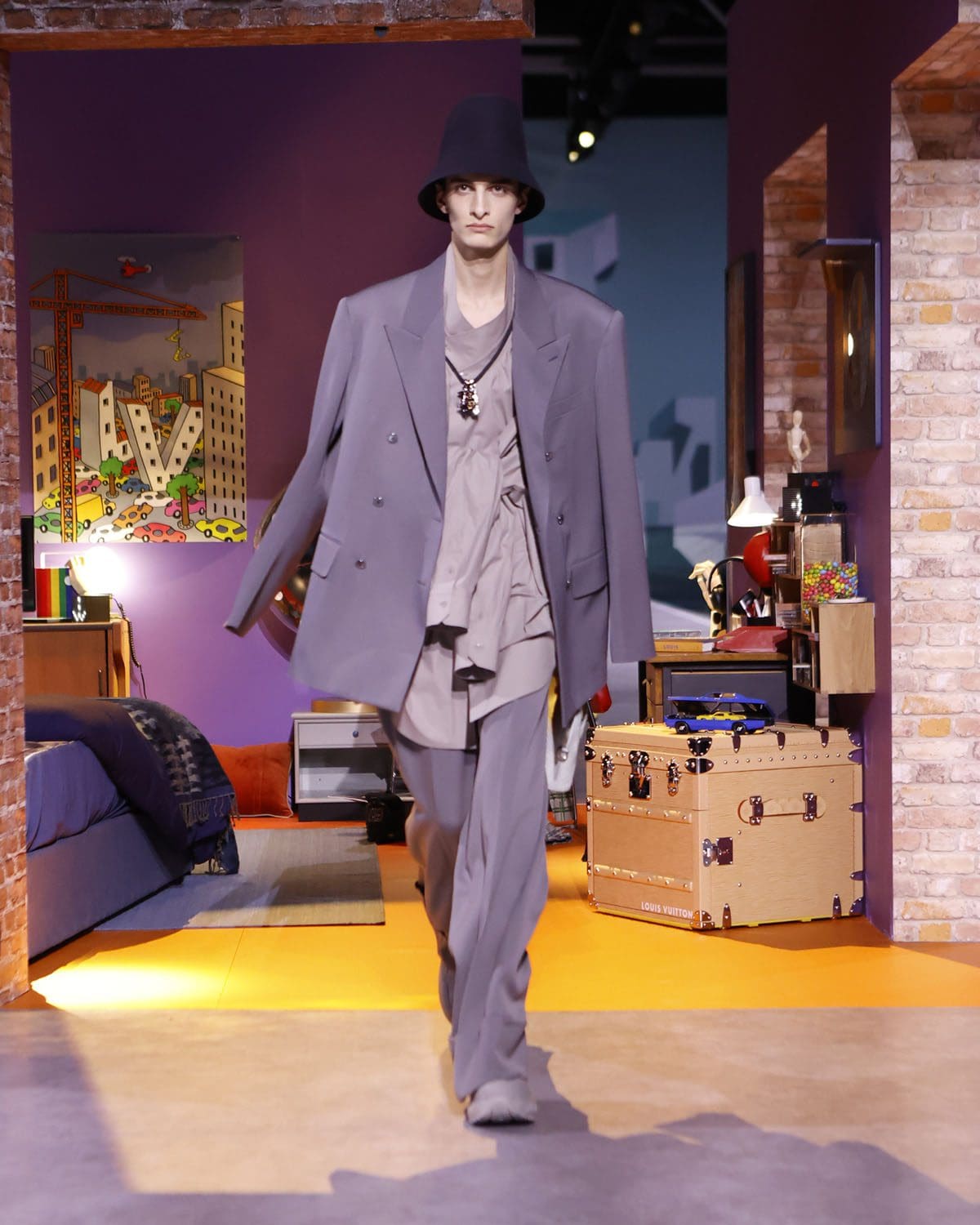 Louis Vuitton outono inverno 2023 2024 moda masculina Runway Revista 18