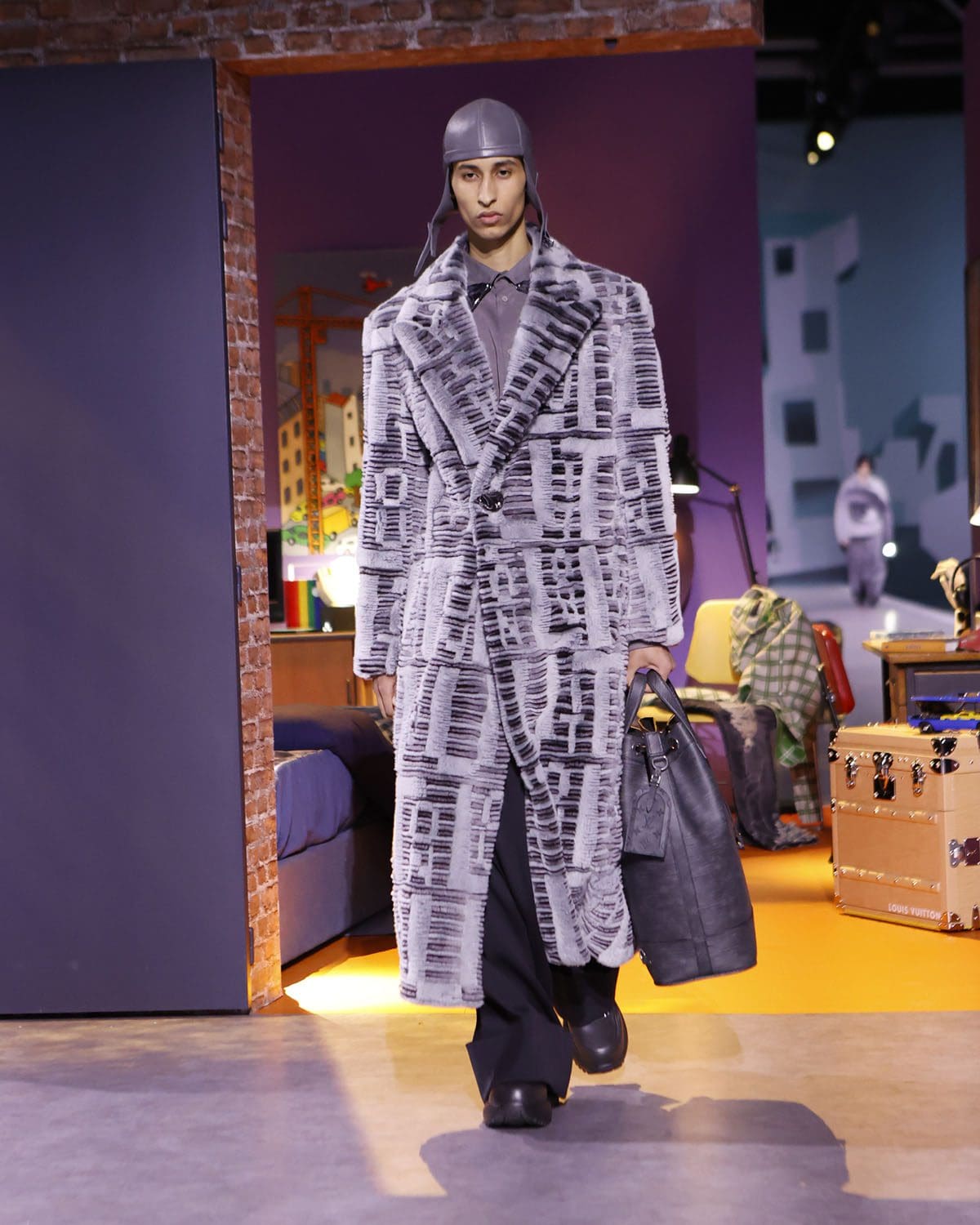 Louis Vuitton outono inverno 2023 2024 moda masculina Runway Revista 19