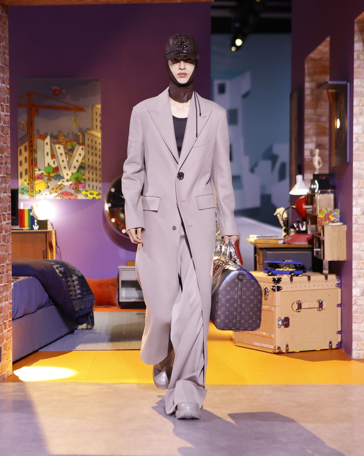 Louis Vuitton outono inverno 2023 2024 moda masculina Runway Revista 2