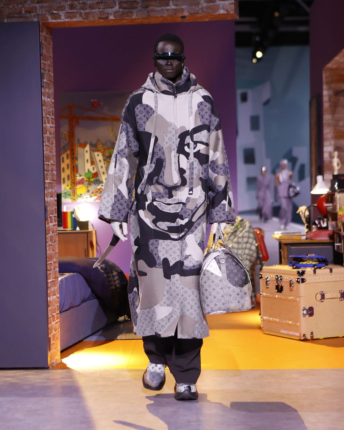 Louis Vuitton outono inverno 2023 2024 moda masculina Runway Revista 22
