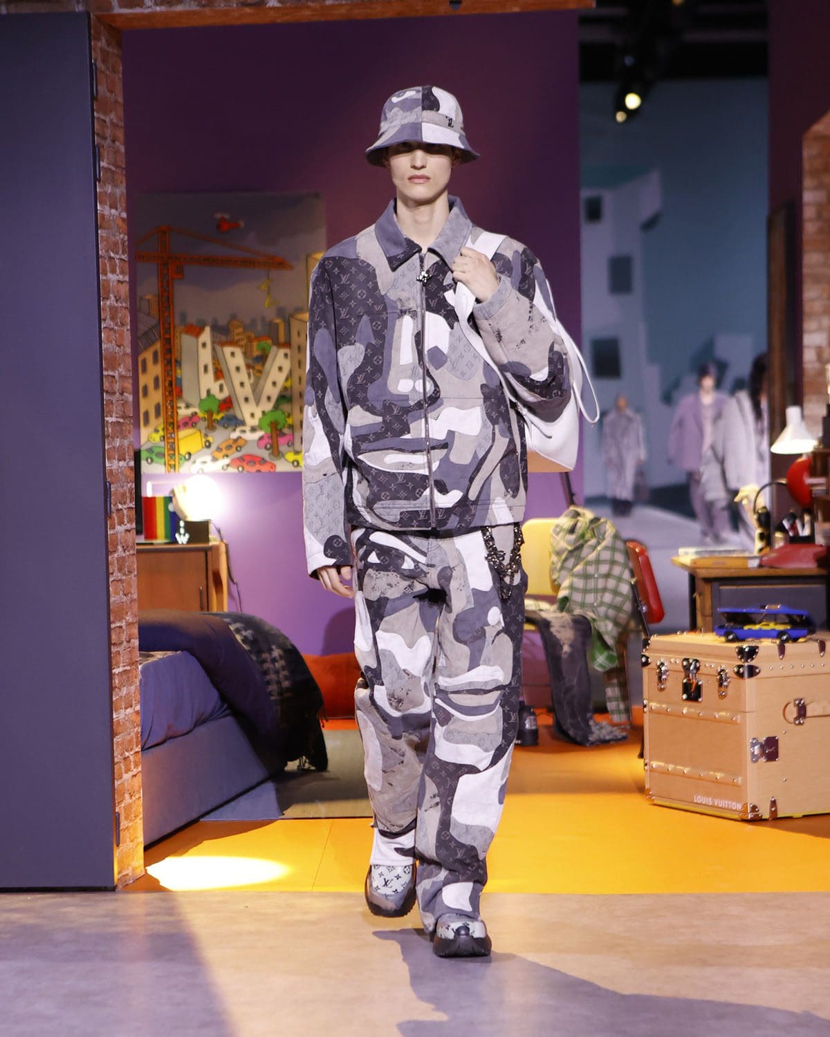 Louis Vuitton outono inverno 2023 2024 moda masculina Runway Revista 24
