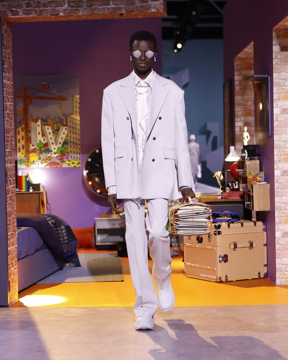 Louis Vuitton outono inverno 2023 2024 moda masculina Runway Revista 31