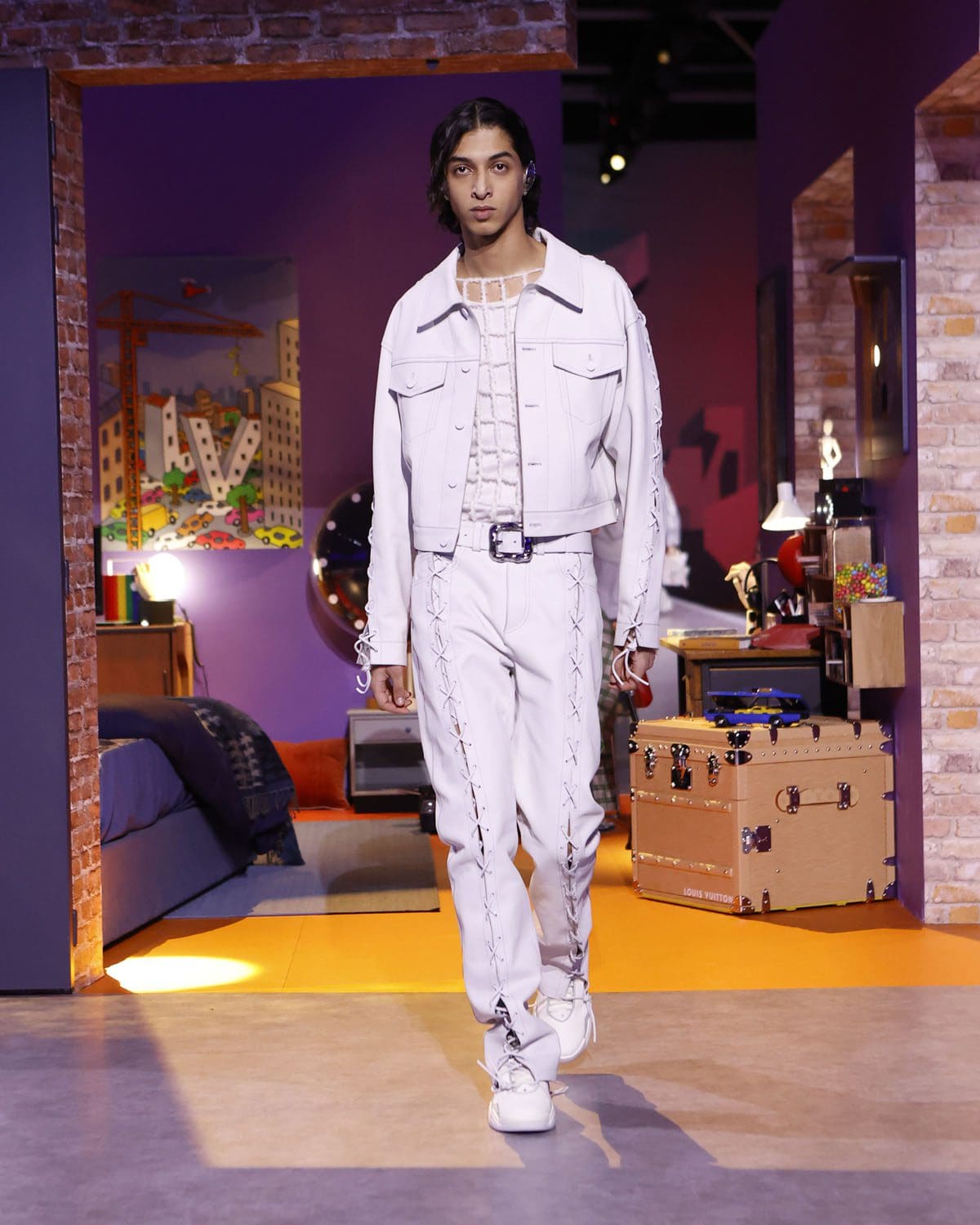 Louis Vuitton outono inverno 2023 2024 moda masculina Runway Revista 32