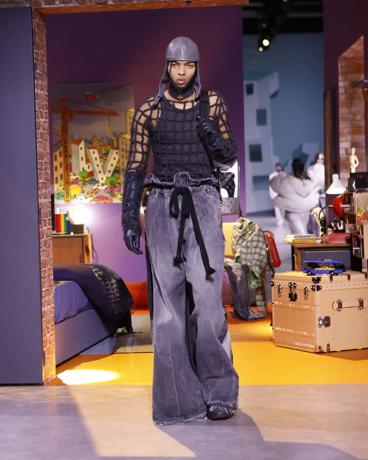 Louis Vuitton outono inverno 2023 2024 moda masculina Runway Revista 36