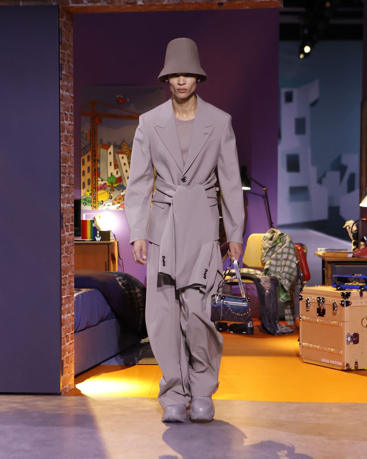Louis Vuitton outono inverno 2023 2024 moda masculina Runway Revista 4