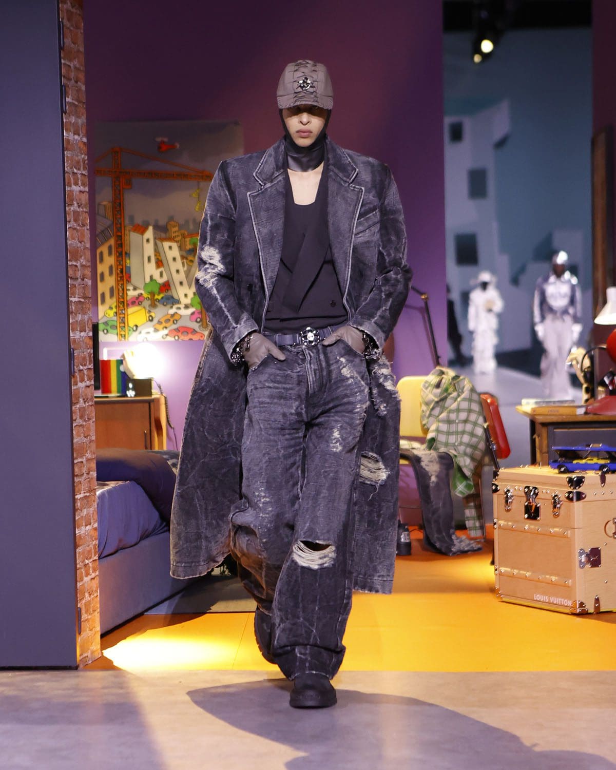 Louis Vuitton outono inverno 2023 2024 moda masculina Runway Revista 41